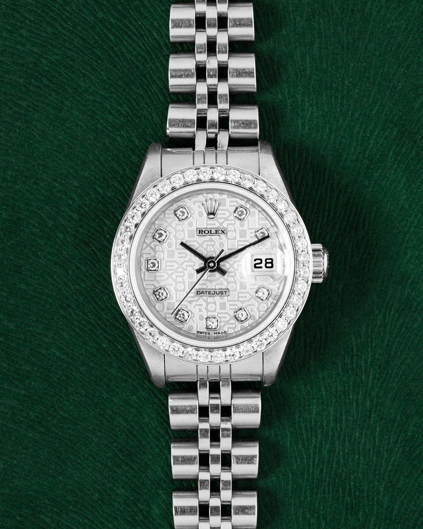 Silver Jubilee Dial Rolex Datejust 26 79174 | Grand Caliber Watches