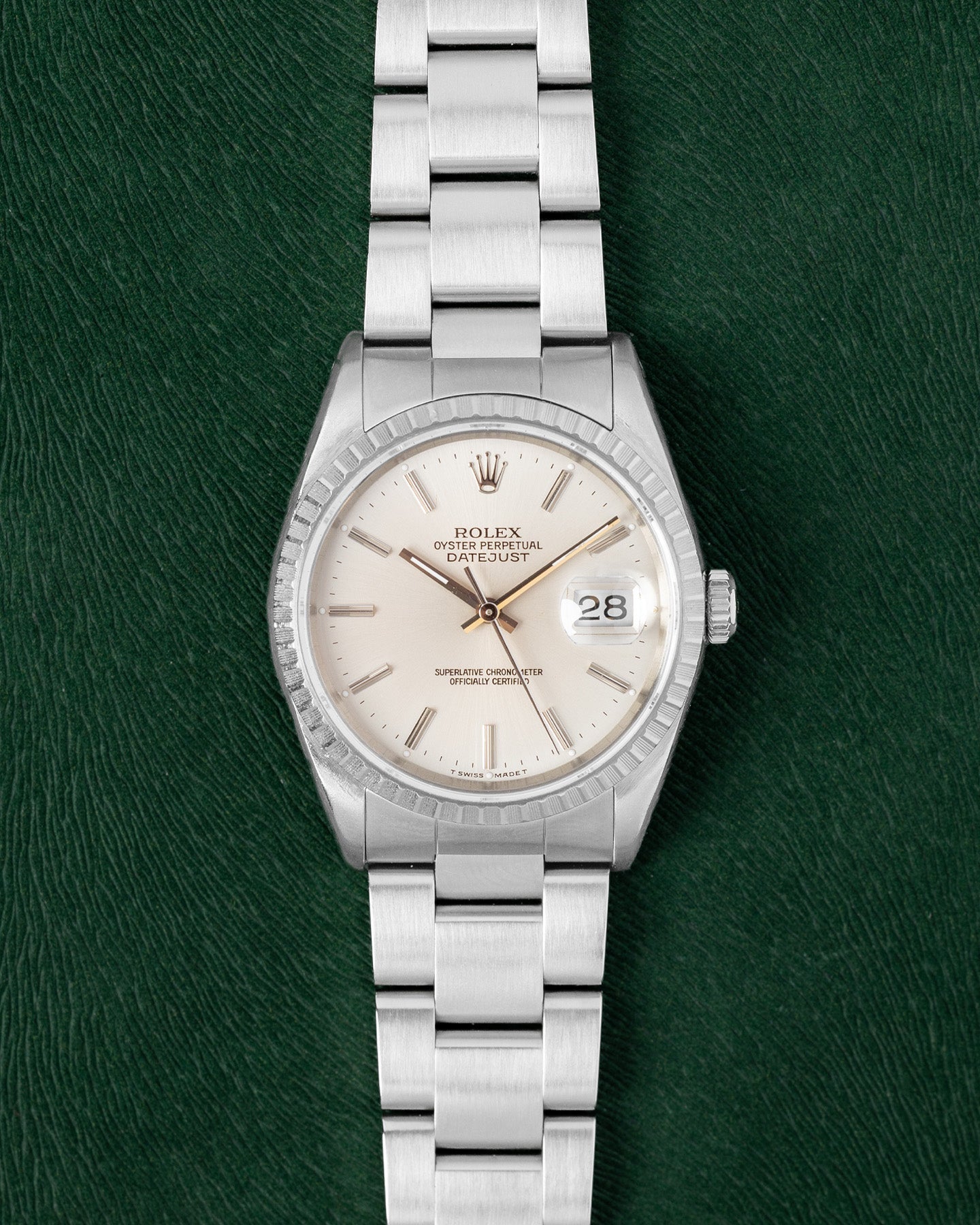 Rolex Datejust Silver Dial 16220