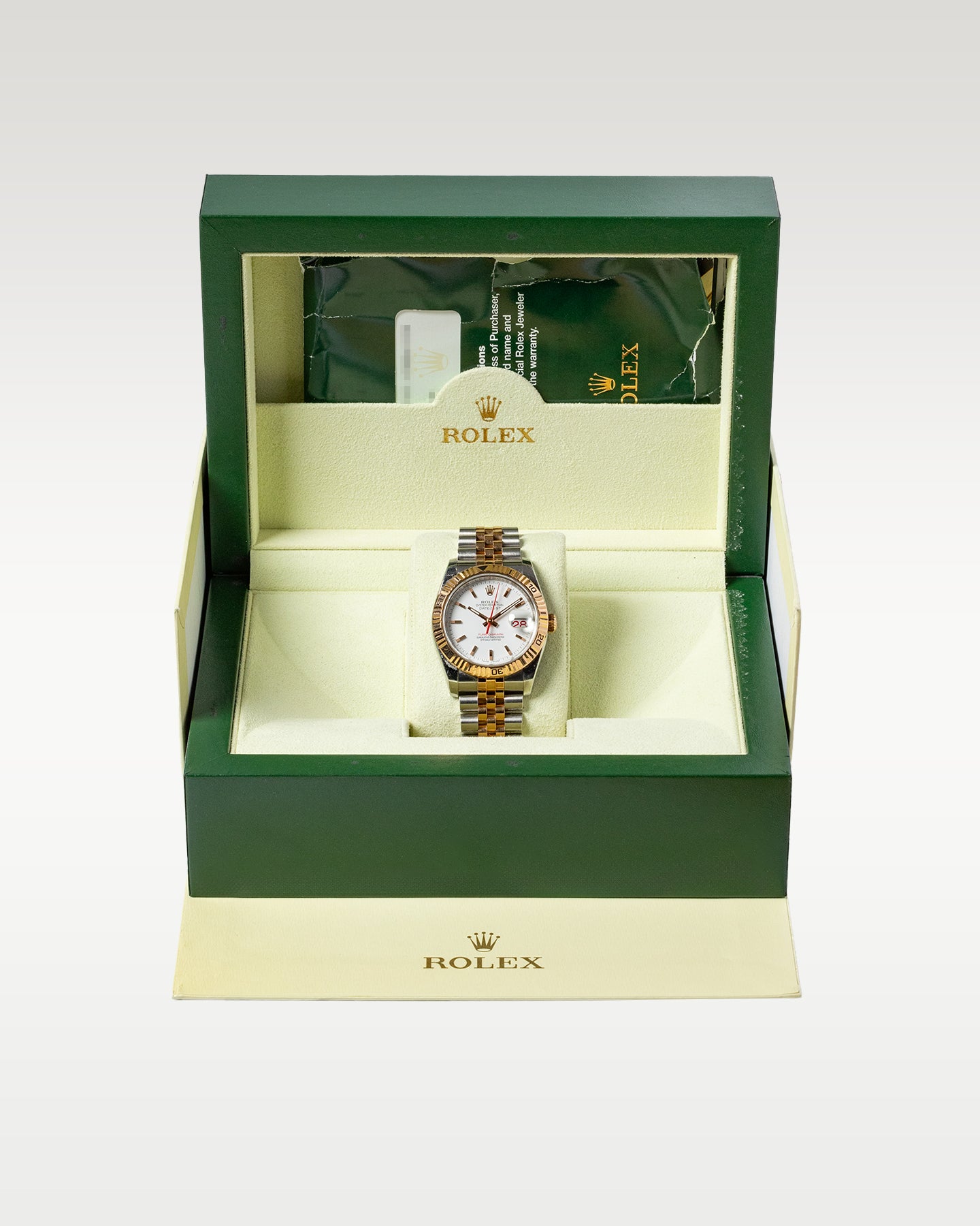 2006 Everose Rolesor Rolex Datejust Turn O Graph 116261 Watch | Grand Caliber