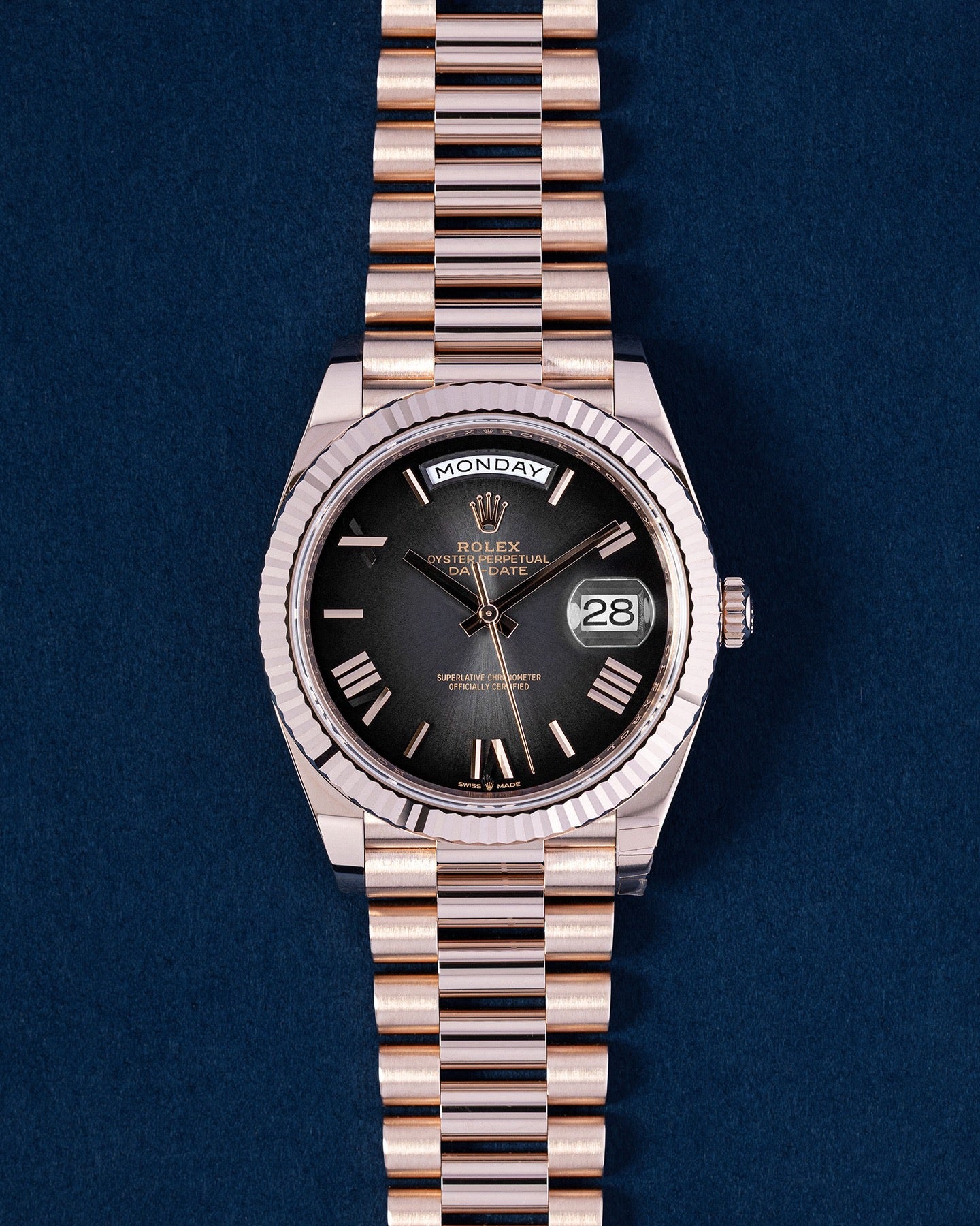 Rolex Day-Date Slate Ombre 228235 | DFW Rolex Watches – Grand Caliber