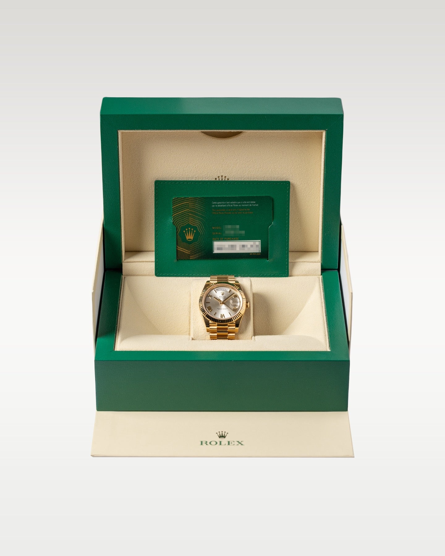 Yellow Gold Rolex Day-Date 228238 | Grand Caliber Dallas, Texas