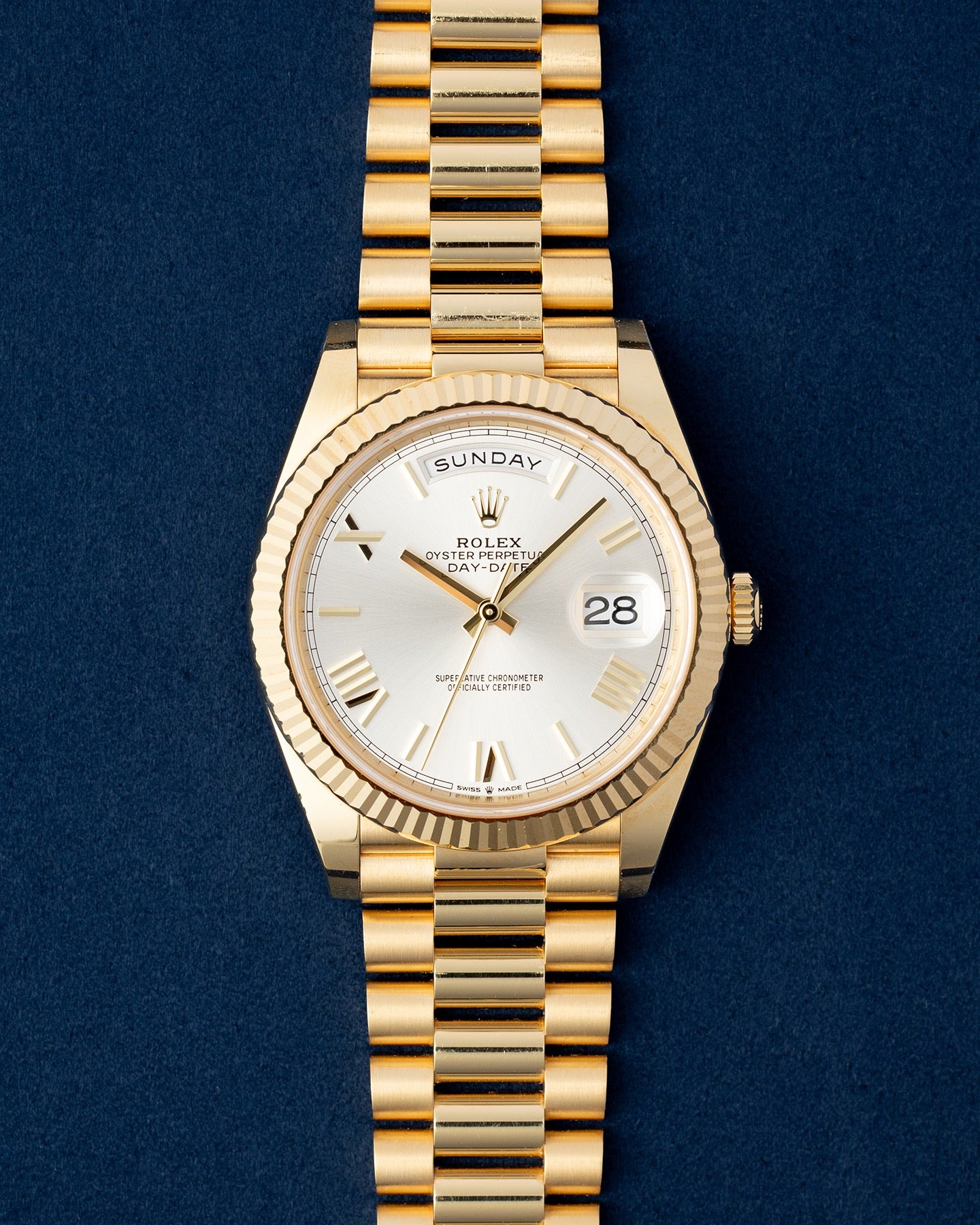 Yellow Gold Rolex Day-Date 228238 | Grand Caliber Dallas, Texas