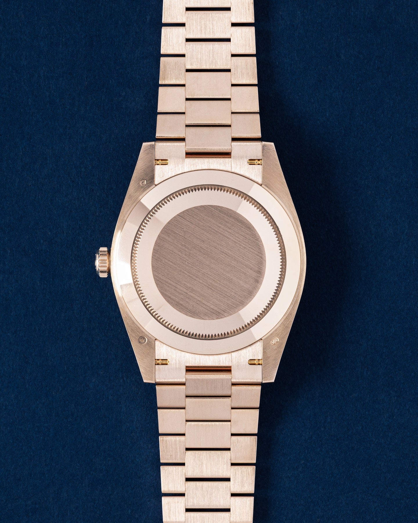 Chocolate Motif Rose Gold Rolex Day-Date 40 228235 | Grand Caliber Watches