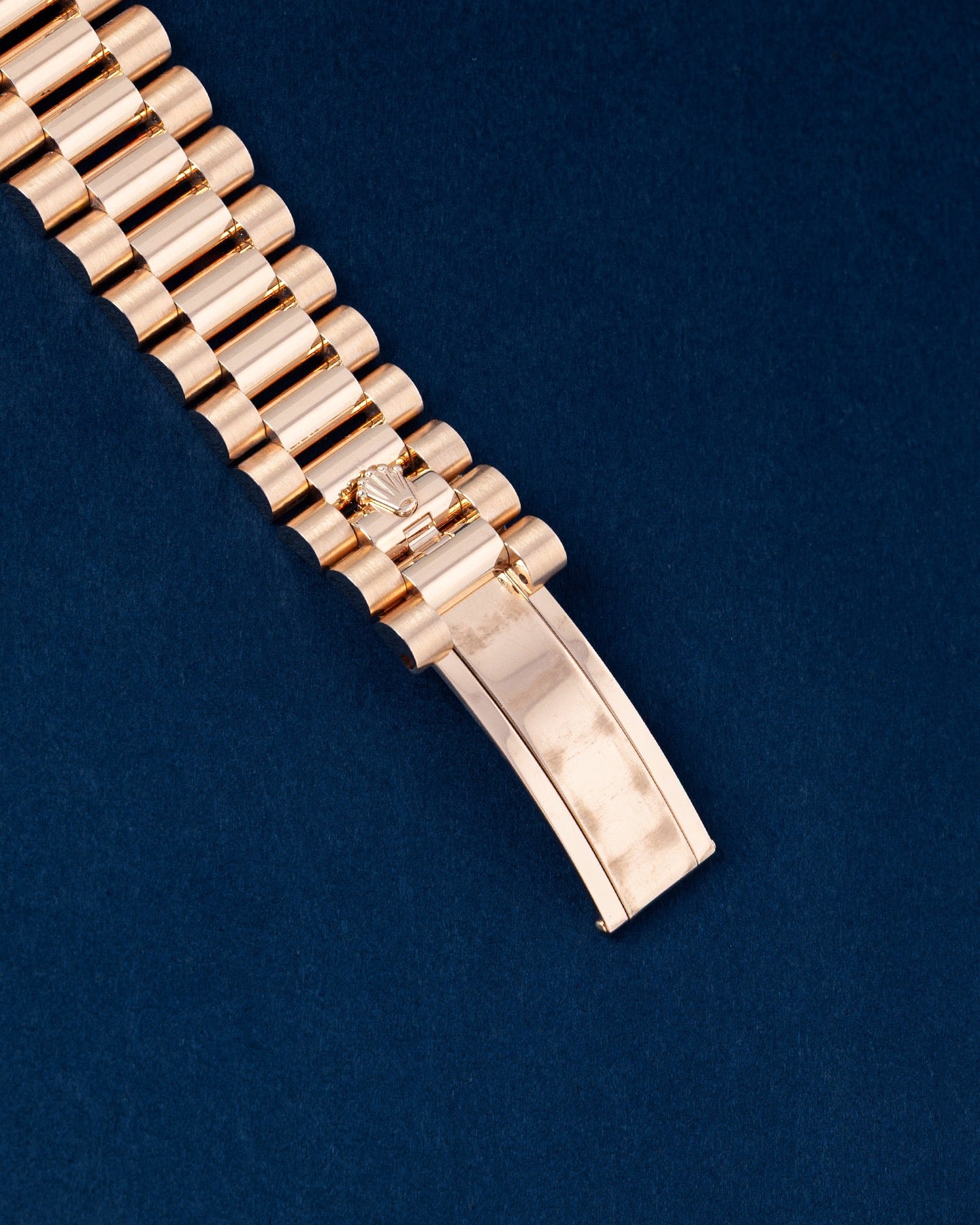 Rose Gold Rolex Day-Date 40 228235 Olive Green Dial | Grand Caliber Watches