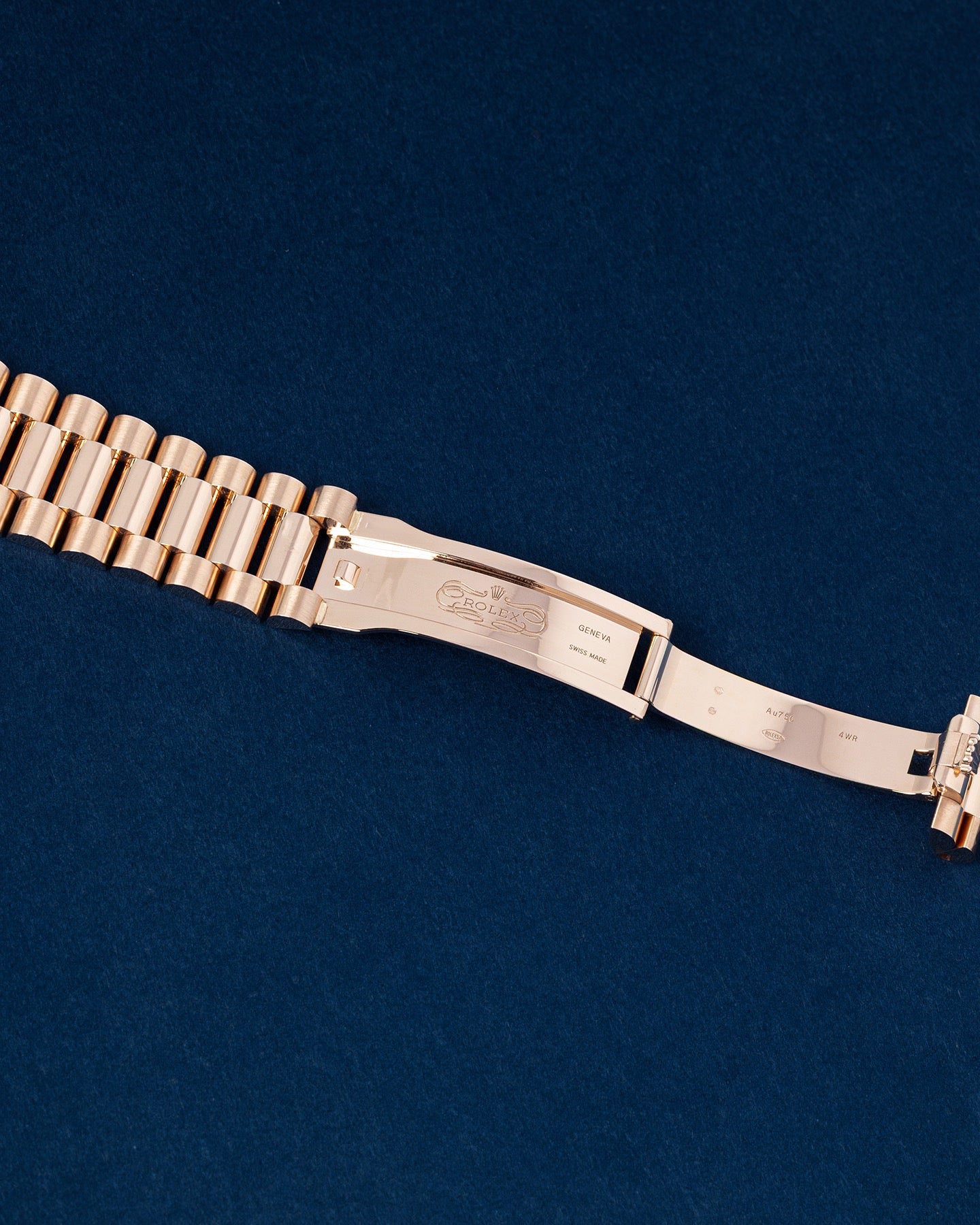 Rose Gold Rolex Day-Date 40 228235 Olive Green Dial | Grand Caliber Watches