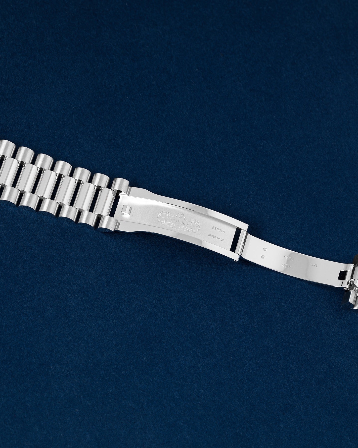 Platinum Blue Ombré Rolex Day Date 228236 | Grand Caliber Watches