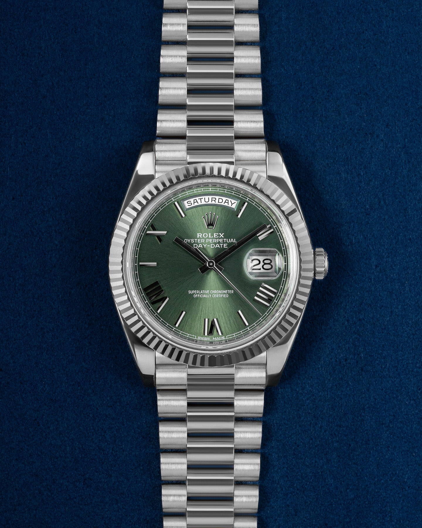 Rolex Day-Date Green Dial 228239