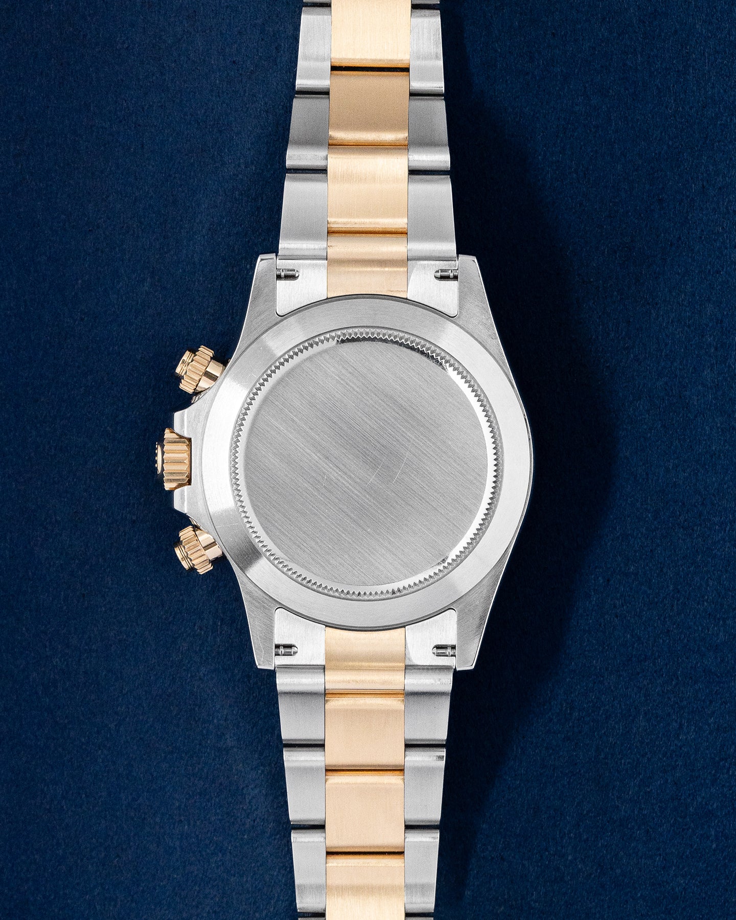 40mm Black Dial Two Tone Yellow Gold Rolex Daytona 116503 Watch in Dallas