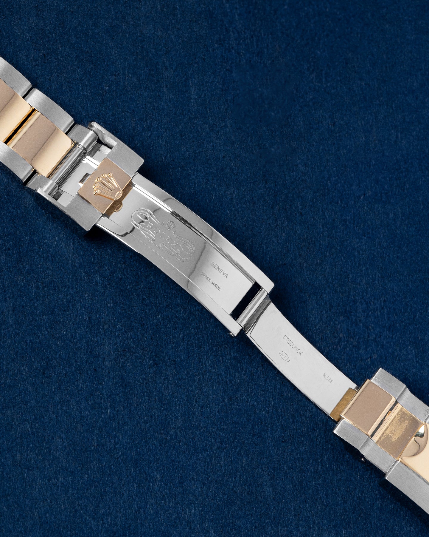 40mm Black Dial Two Tone Yellow Gold Rolex Daytona 116503 Watch in Dallas