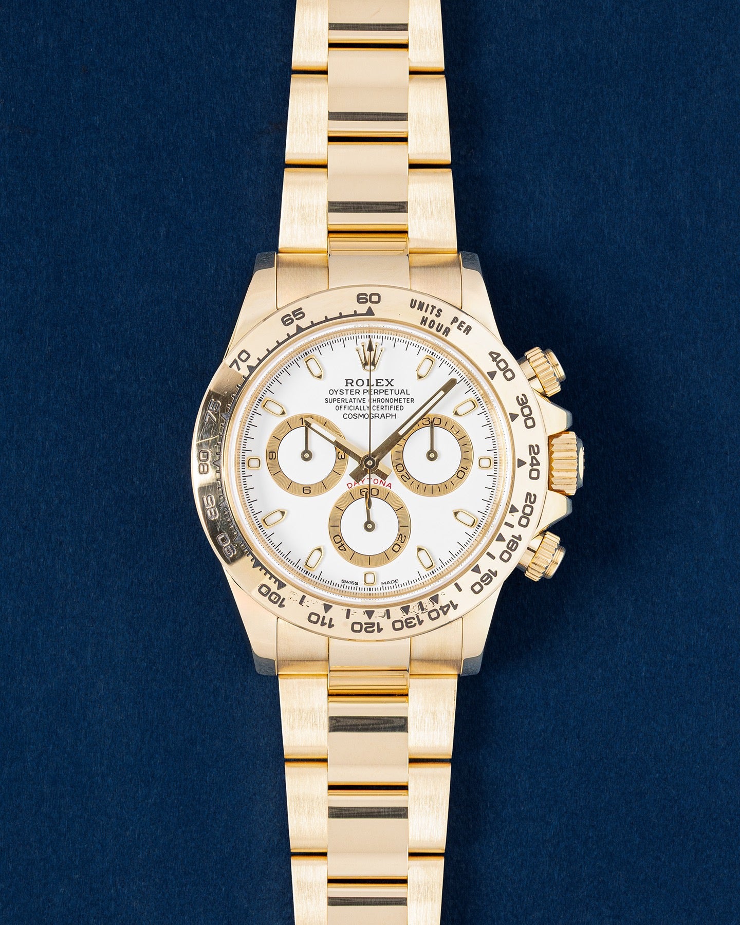 2019 Yellow Gold Rolex Daytona 116508 | Grand Caliber Watches Dallas