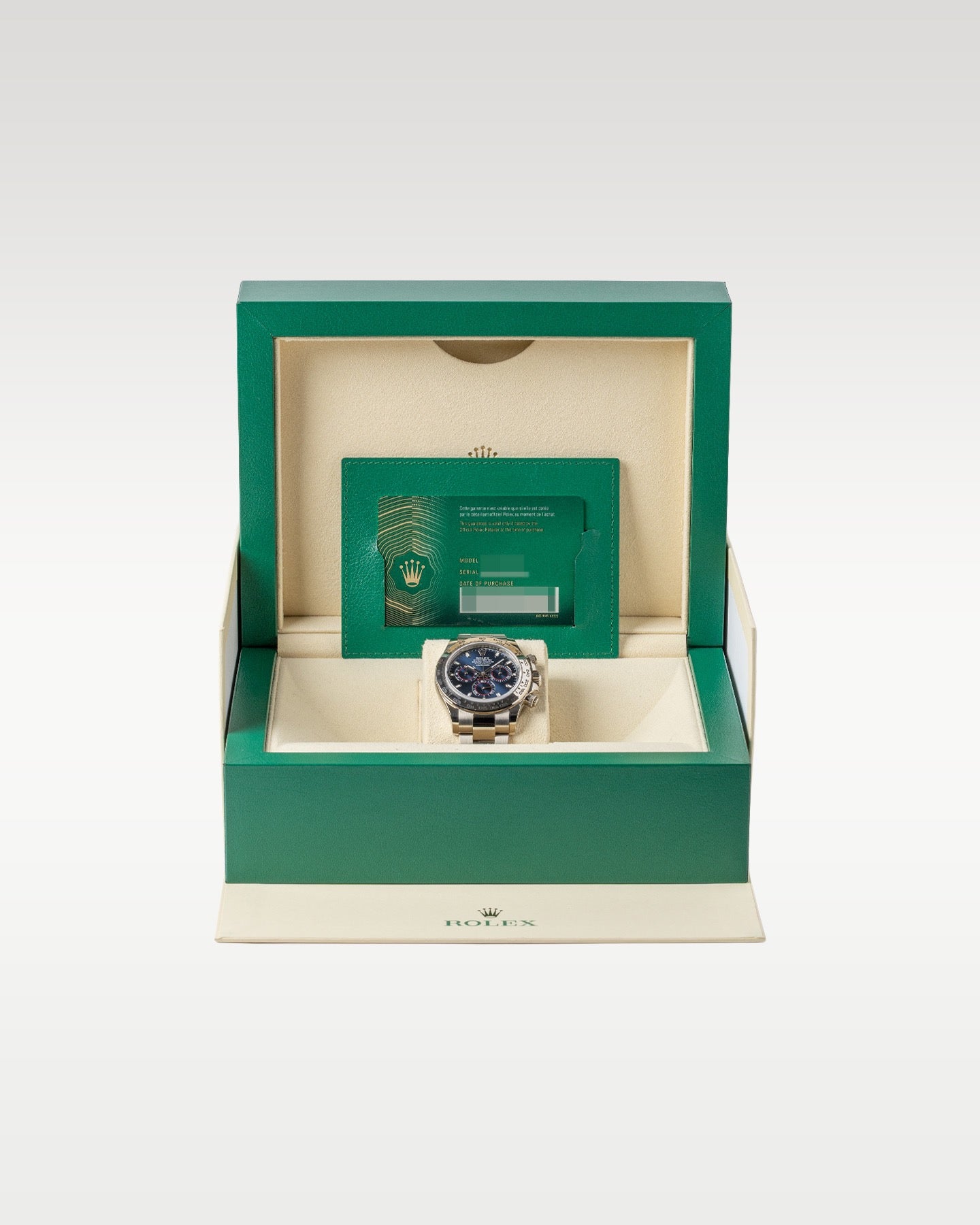 white gold blue dial Rolex Daytona 116509 | Grand Caliber Mens Watches Dallas