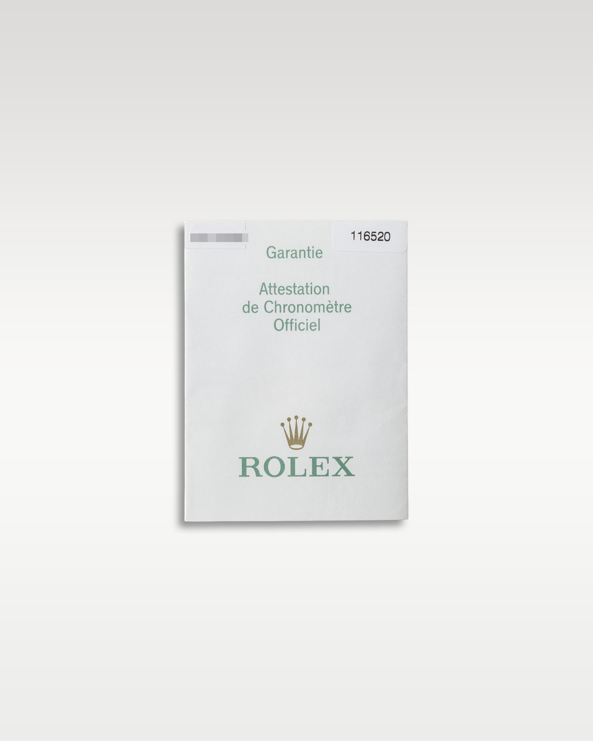 Rolex Daytona 116520