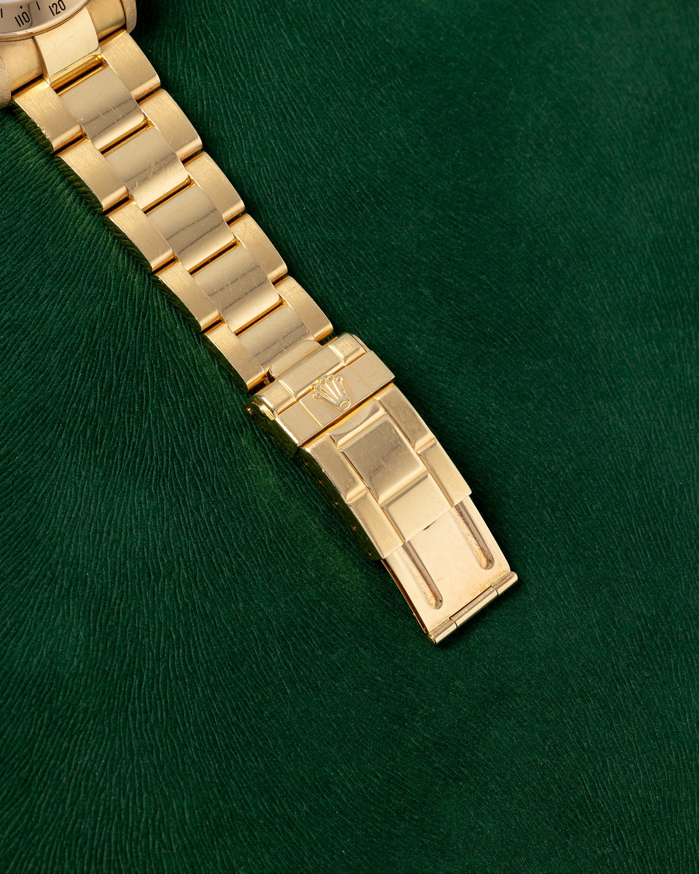 Yellow Gold White Dial Rolex Daytona 16528 Watch | Grand Caliber Dallas