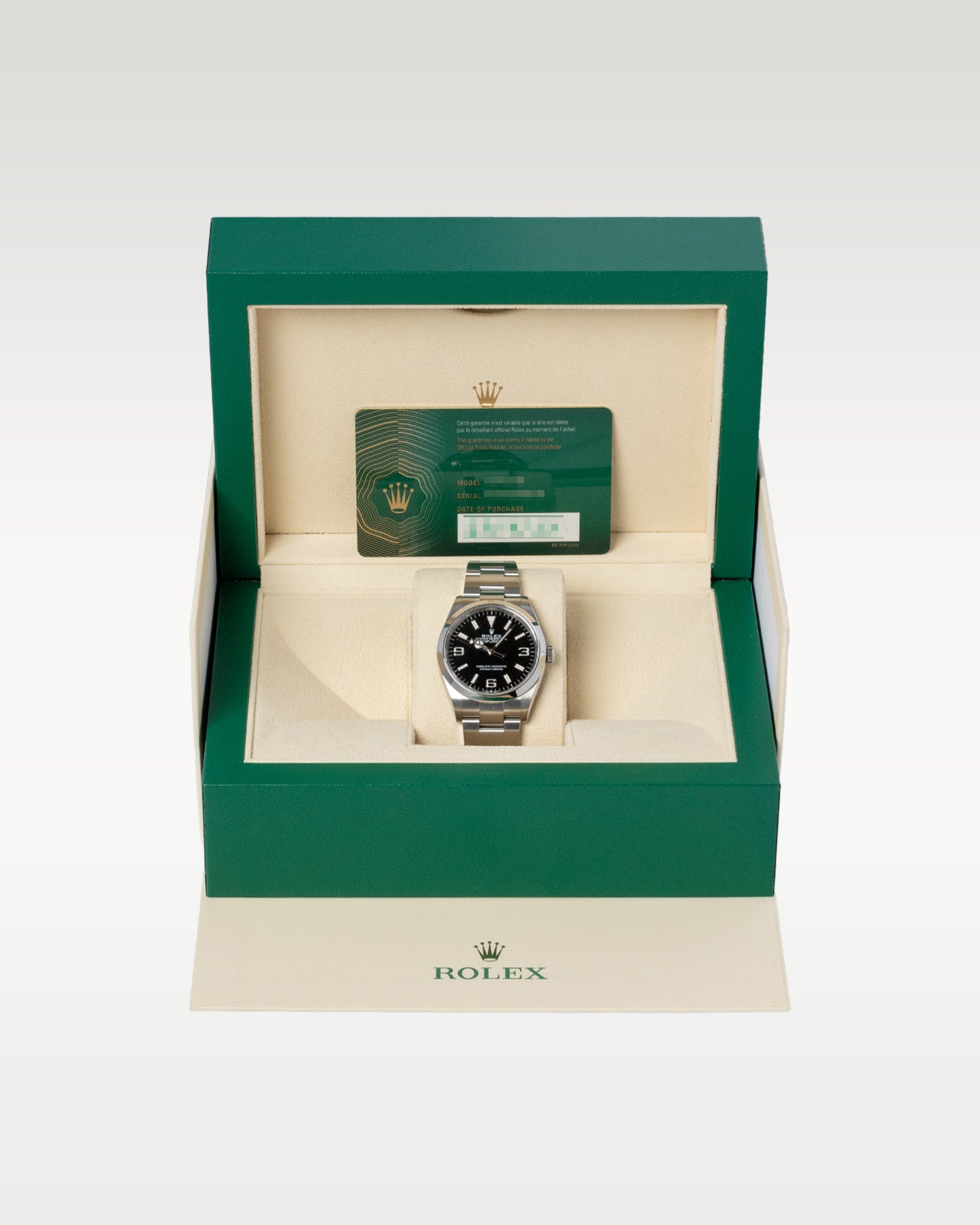 Brand New Rolex Explorer 124270 Steel Black Watch | Grand Caliber Dallas