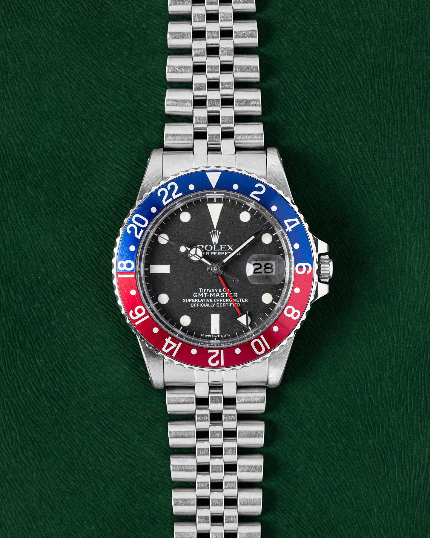 Rolex GMT-Master 1675 Tiffany DFW Vintage Rolex – Grand