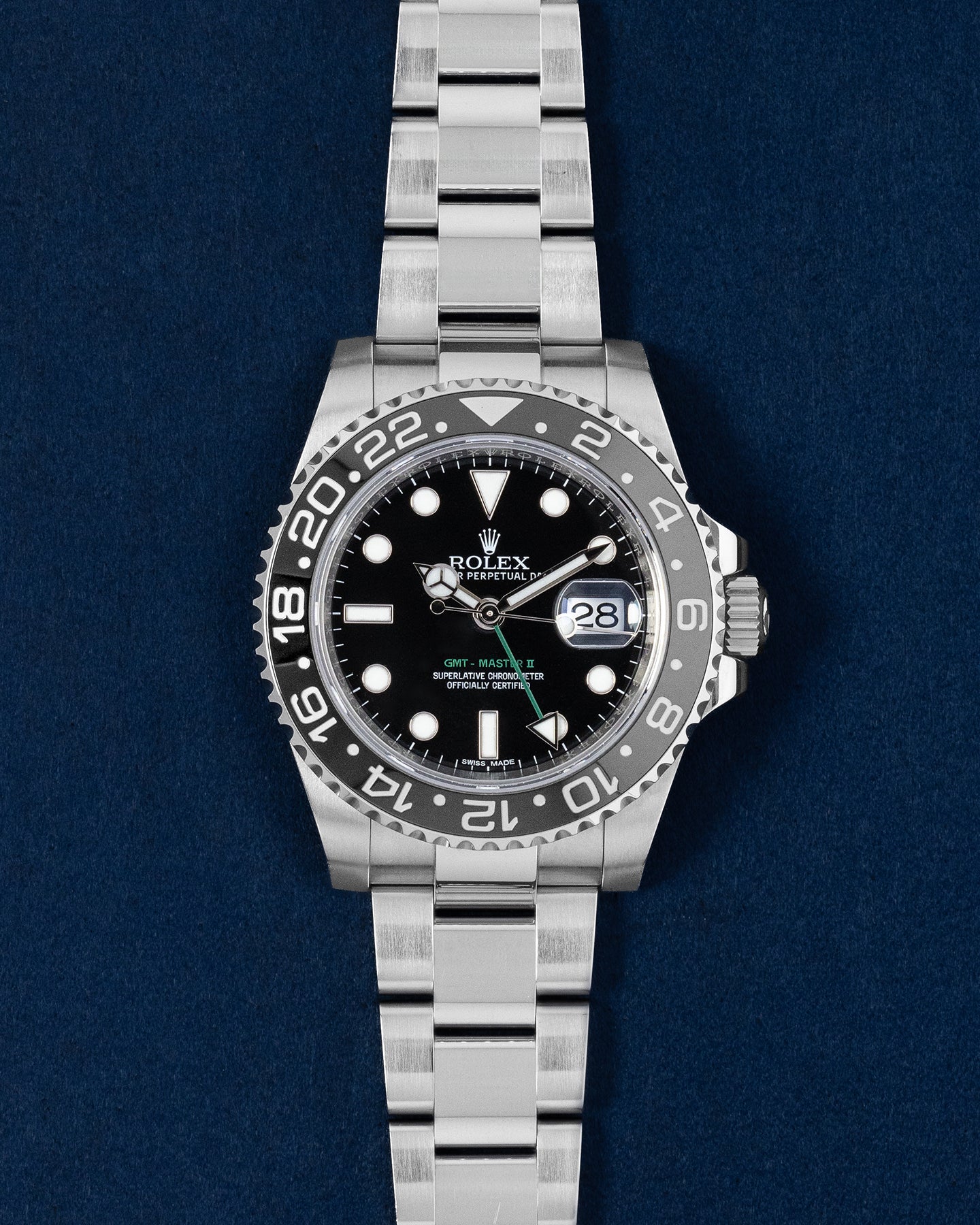 Rolex GMT-Master II Black Ceramic Dial 116710LN
