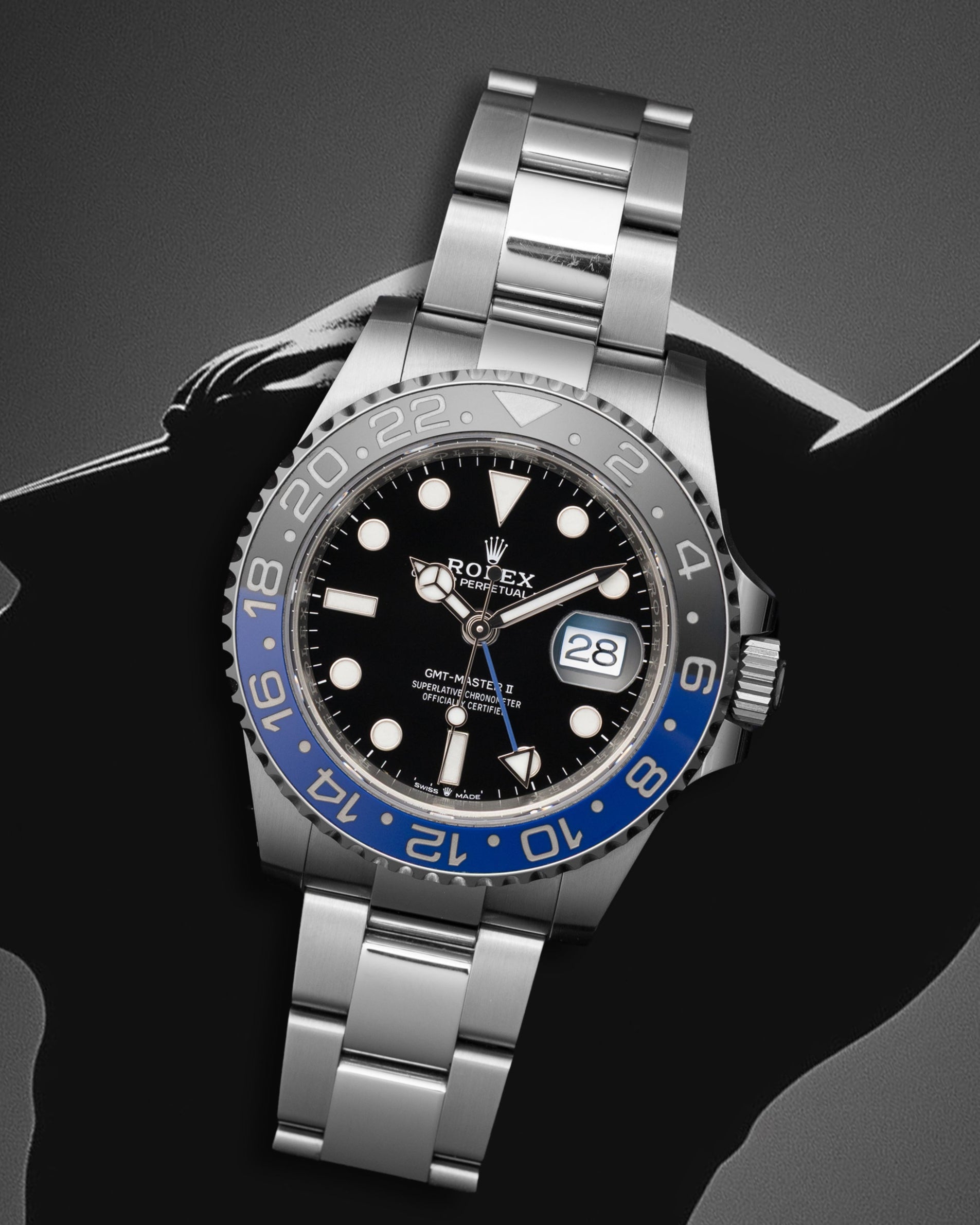 Batman Rolex GMT-Master II 126710BLNR | Grand Caliber Dallas, Texas