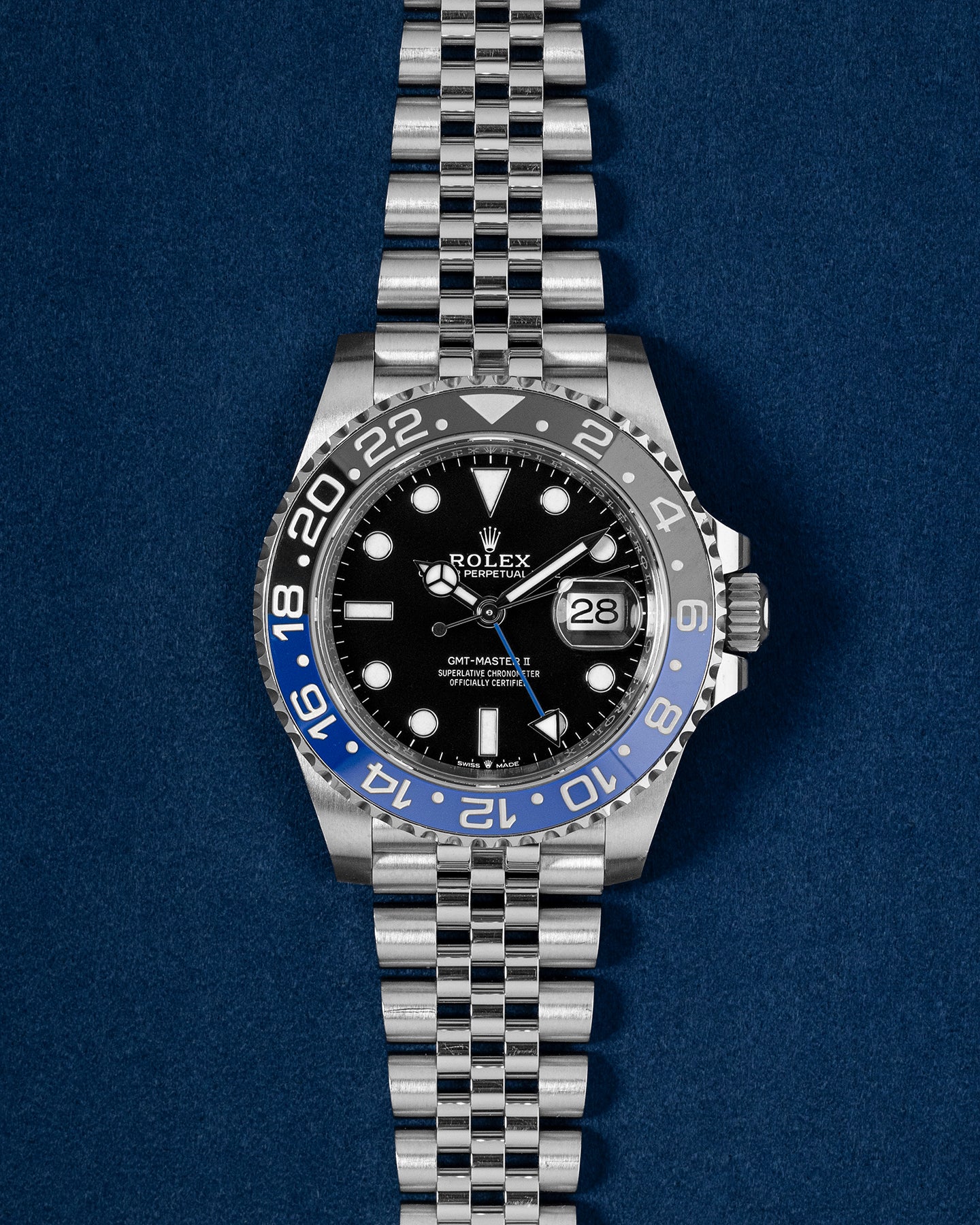 Rolex GMT Master II Batgirl 126710BLNR Watch | Grand Caliber Dallas
