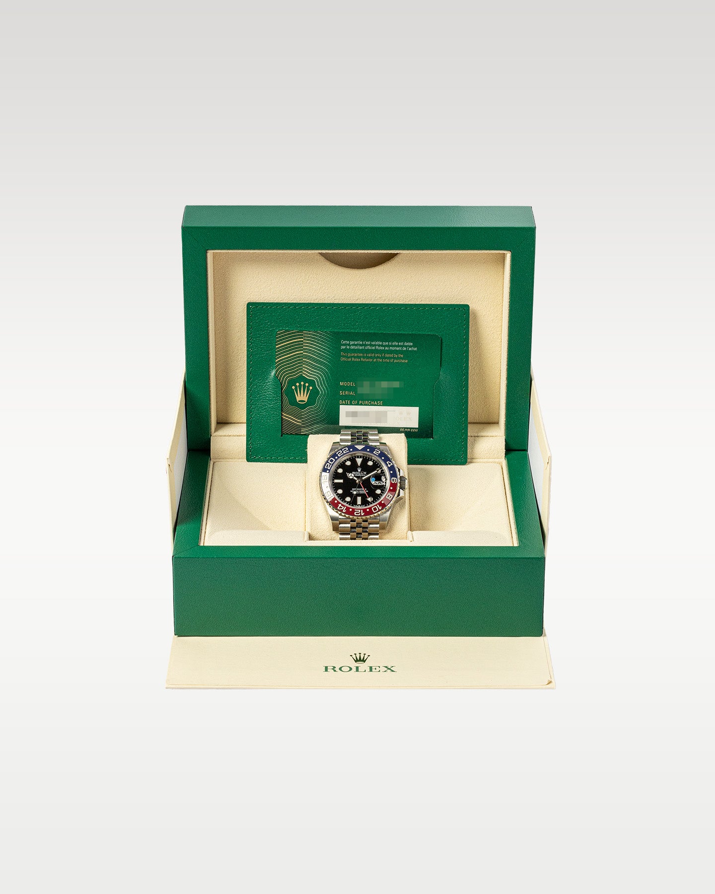 2022 Rolex GMT Master II Pepsi 126710BLRO Watch at Grand Caliber