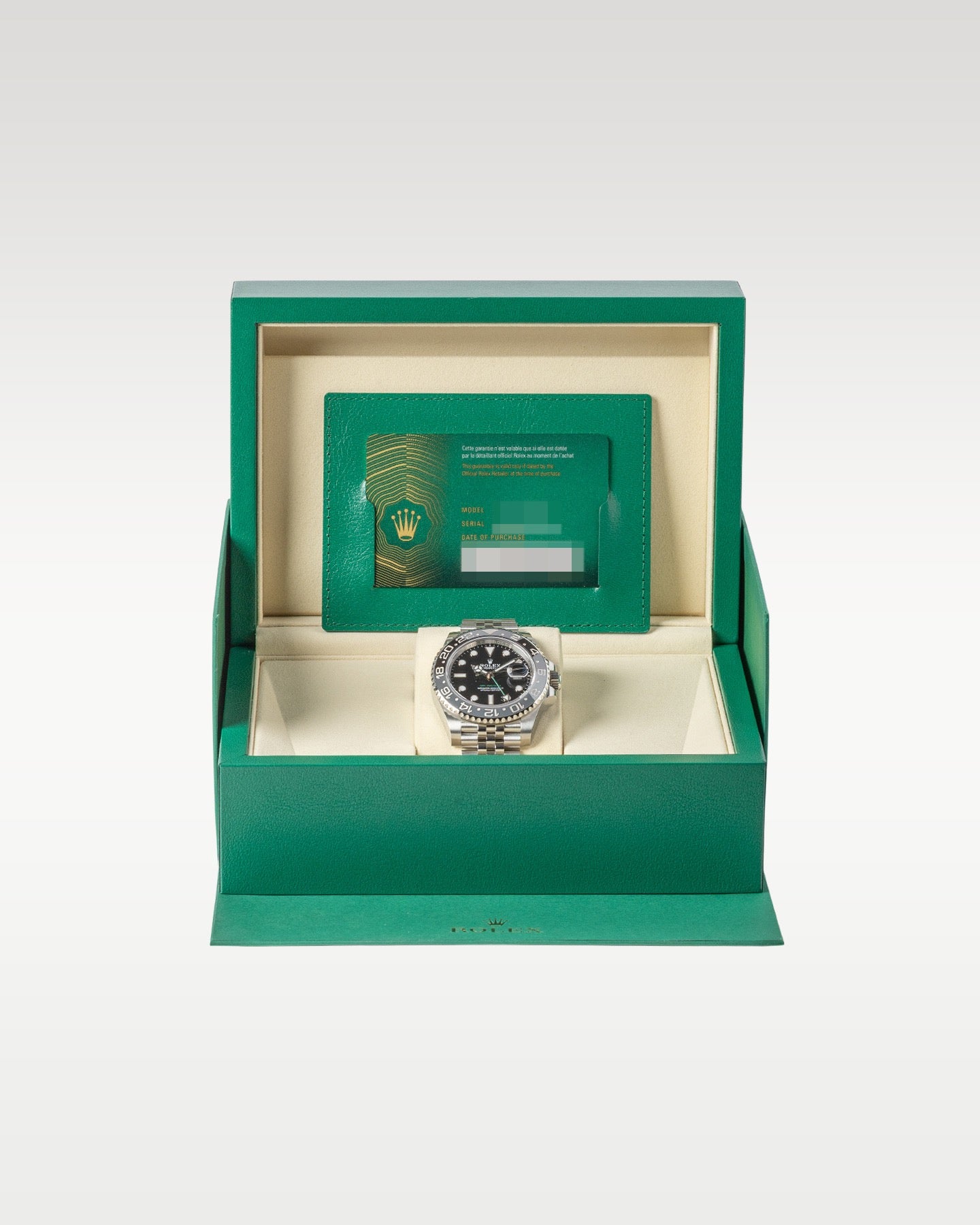 New Bruce Wayne Rolex GMT-Master II 126710GRNR | Grand Caliber Watches