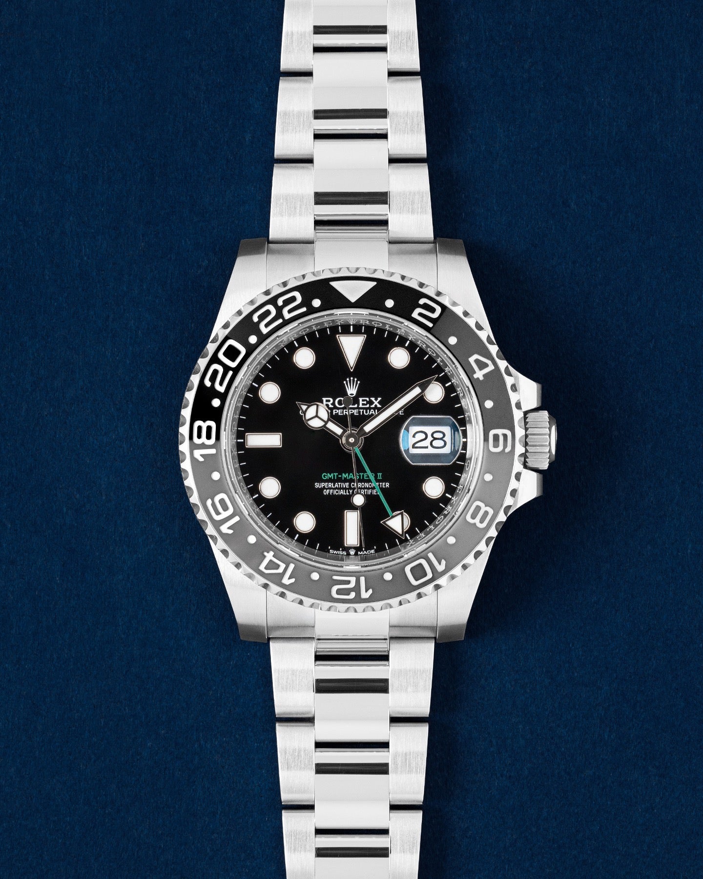 Rolex GMT-Master II 40 Bruce Wayne 126710GRNR 2025 – Grand Caliber