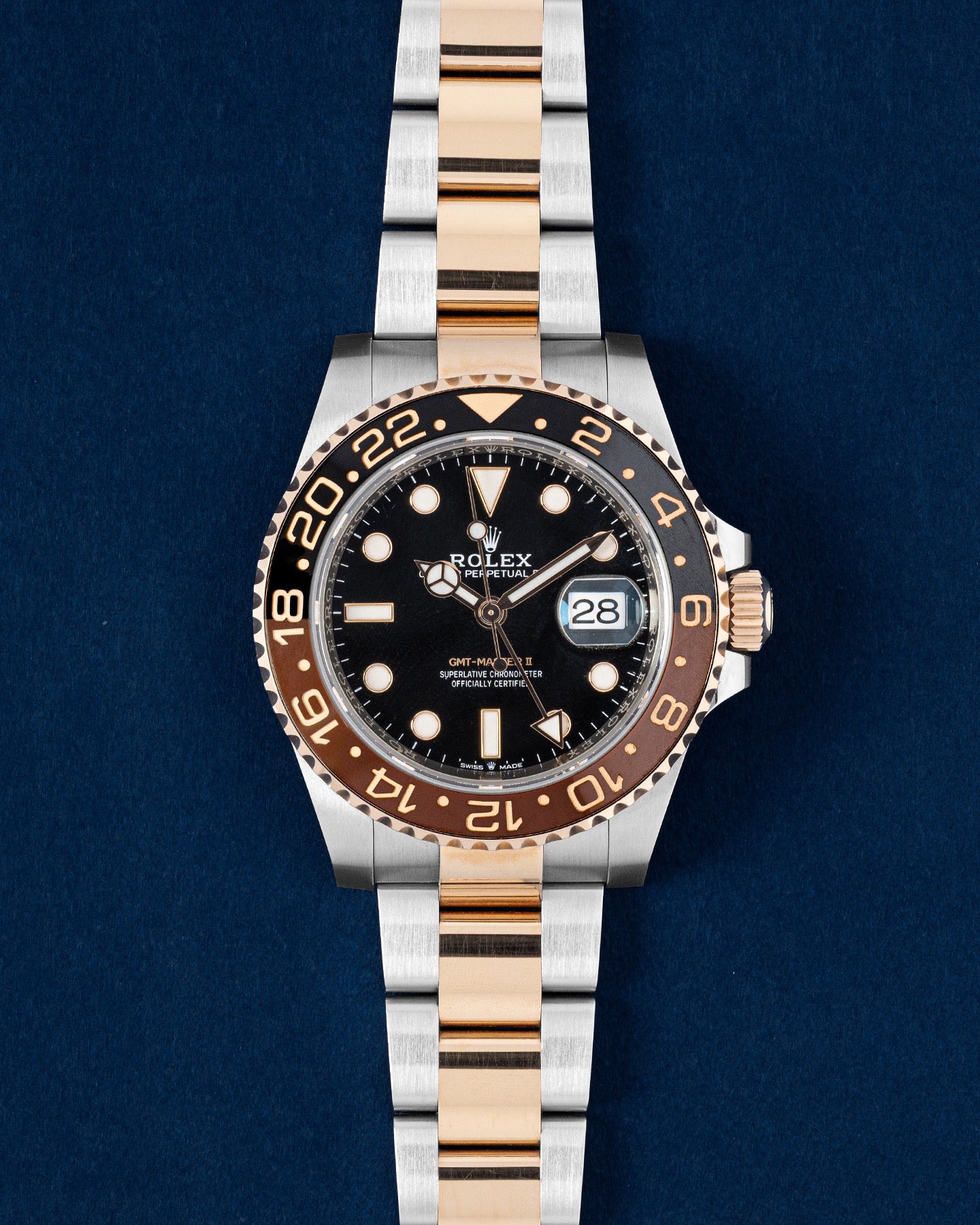 Root Beer Rolex GMT-Master II 126711CHNR | Grand Caliber Watches