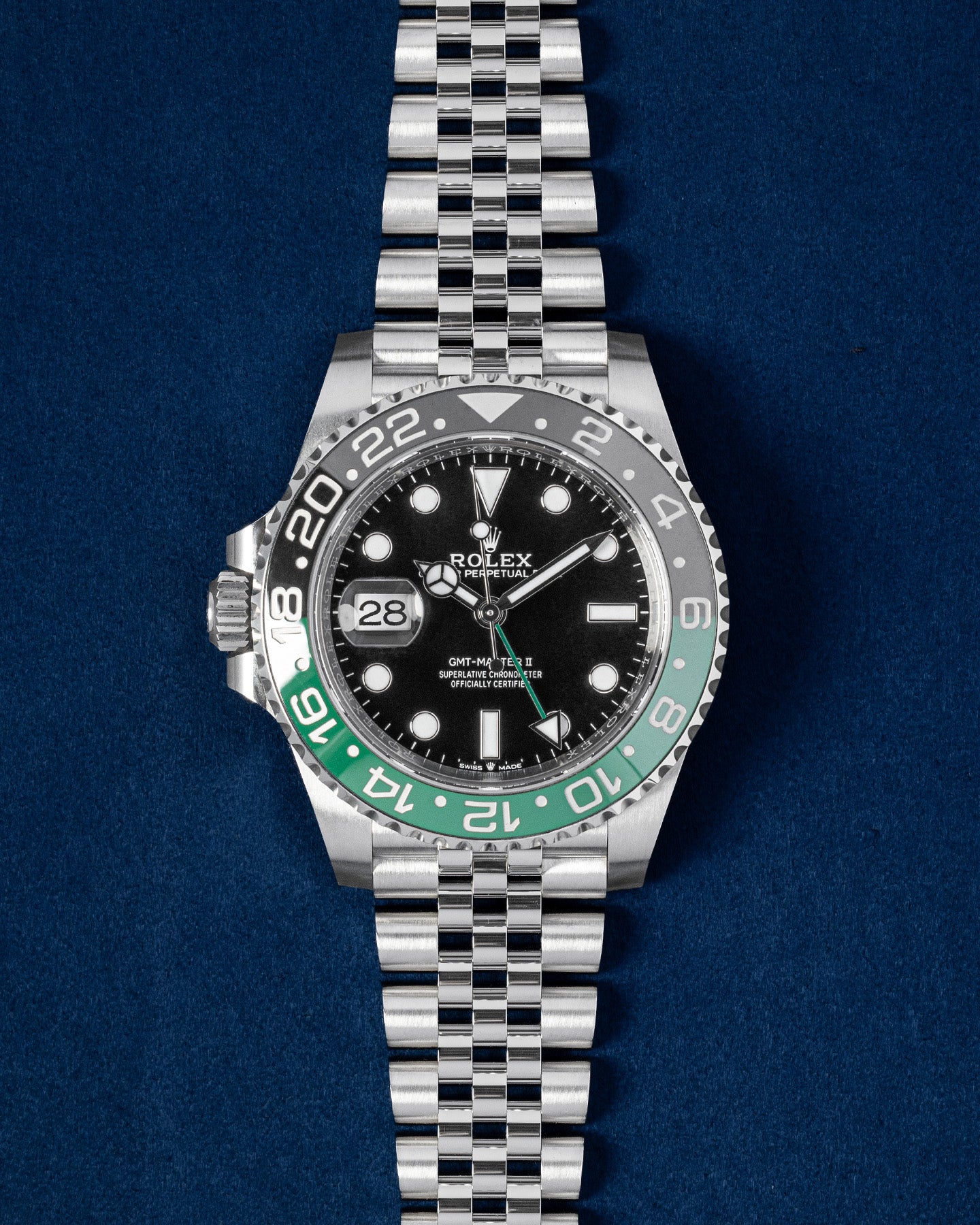 Worn 2024 Rolex GMT Master II Sprite 126720VTNR Watch | Grand Caliber Dallas