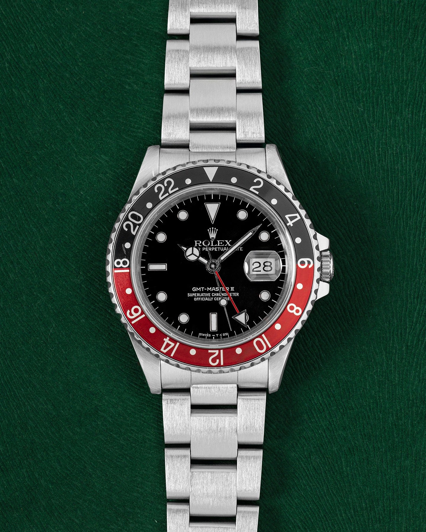 1989 Coke Rolex GMT-Master II 16710 | Grand Caliber Men's Watches Dallas