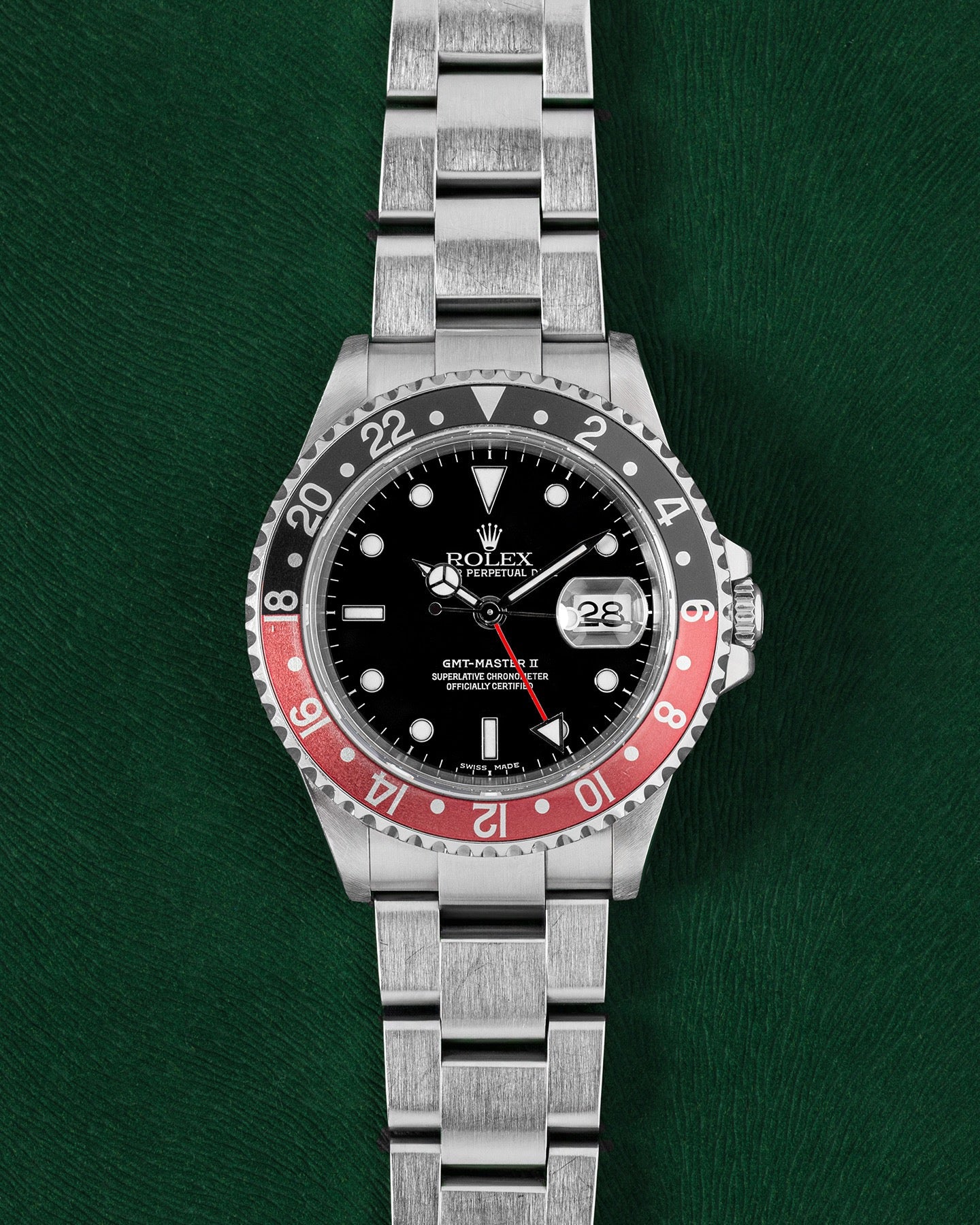 Coke Rolex GMT-Master II 16710 | Vintage Rolex DFW – Grand Caliber