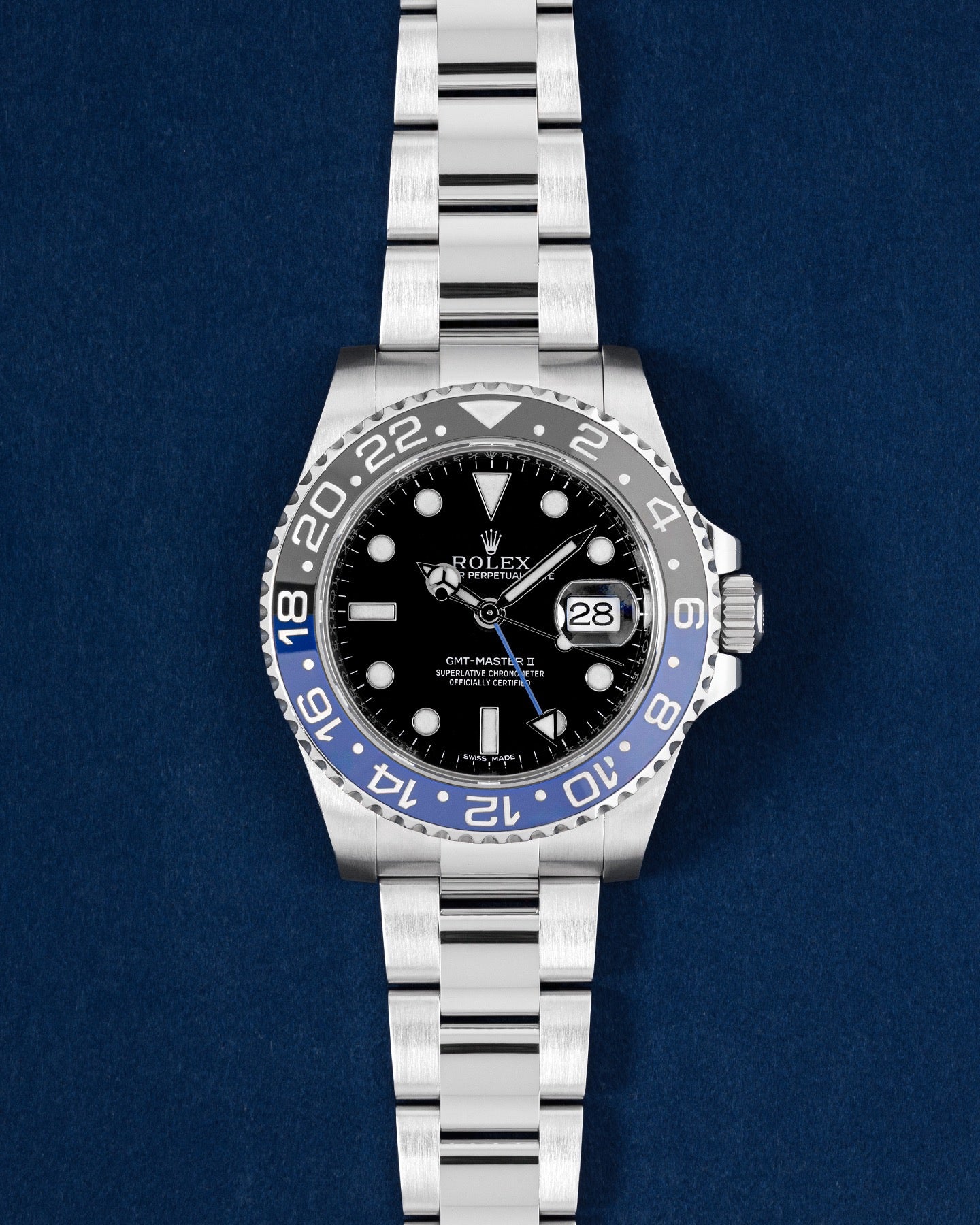 Batman Rolex GMT-Master II 40 116710BLNR 2014 – Grand Caliber