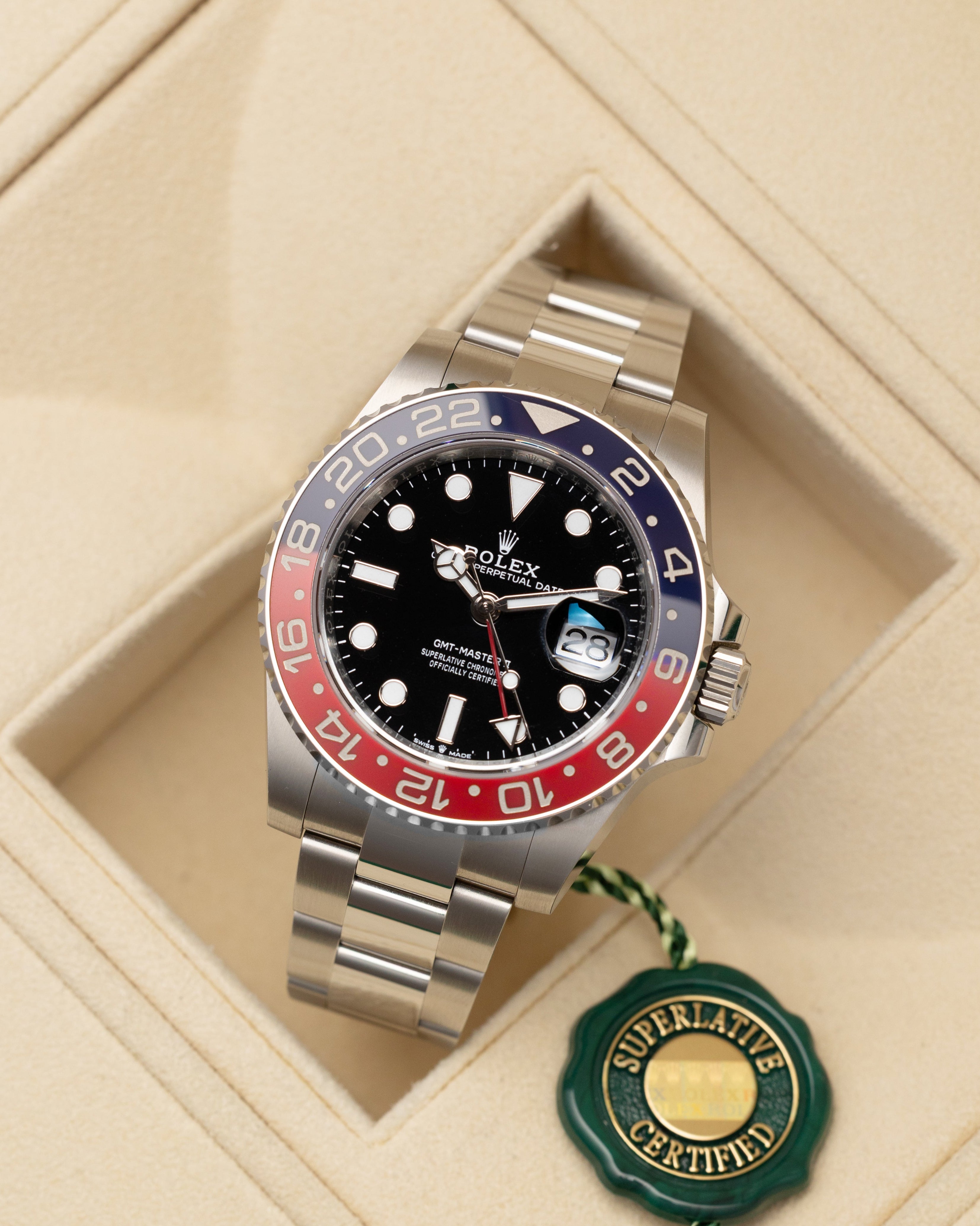 Rolex GMT Master II Pepsi 126710BLRO 2024 Watch | Grand Caliber Dallas