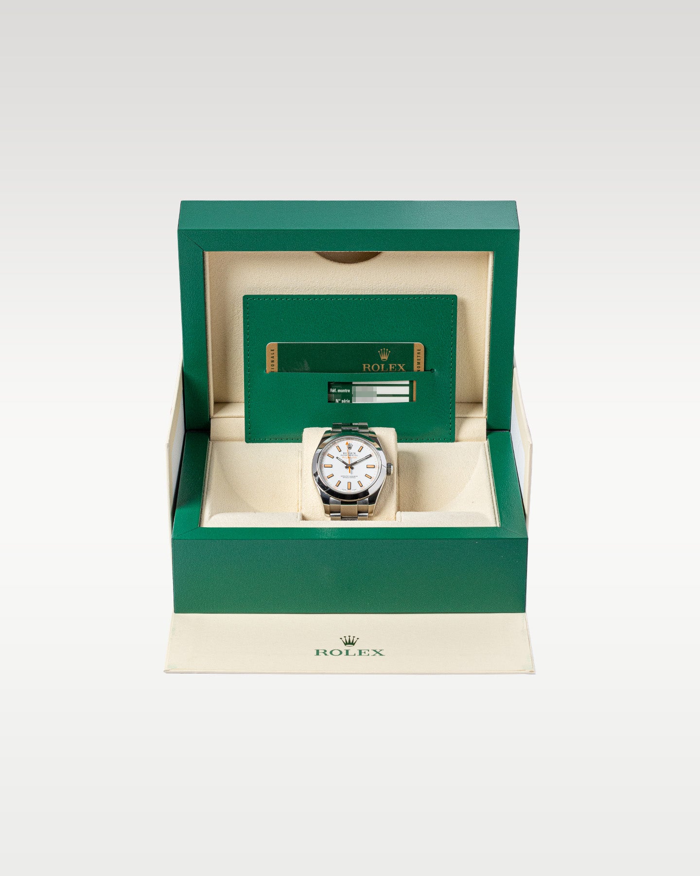 2013 Steel White Rolex Milgauss 116400 Watch | Grand Caliber Dallas