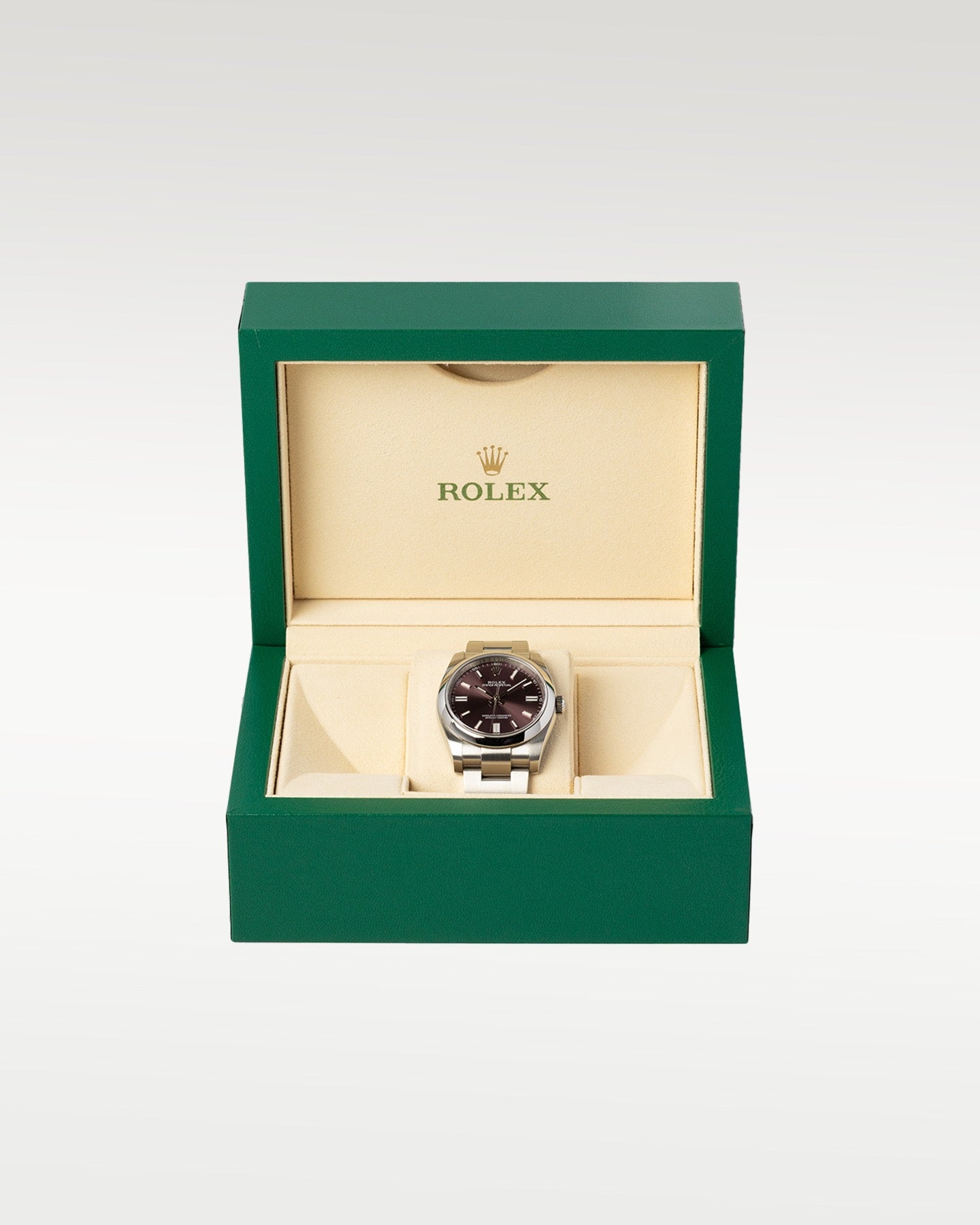 Grape Index Rolex Oyster Perpetual 116000 | Grand Caliber Dallas, Texas