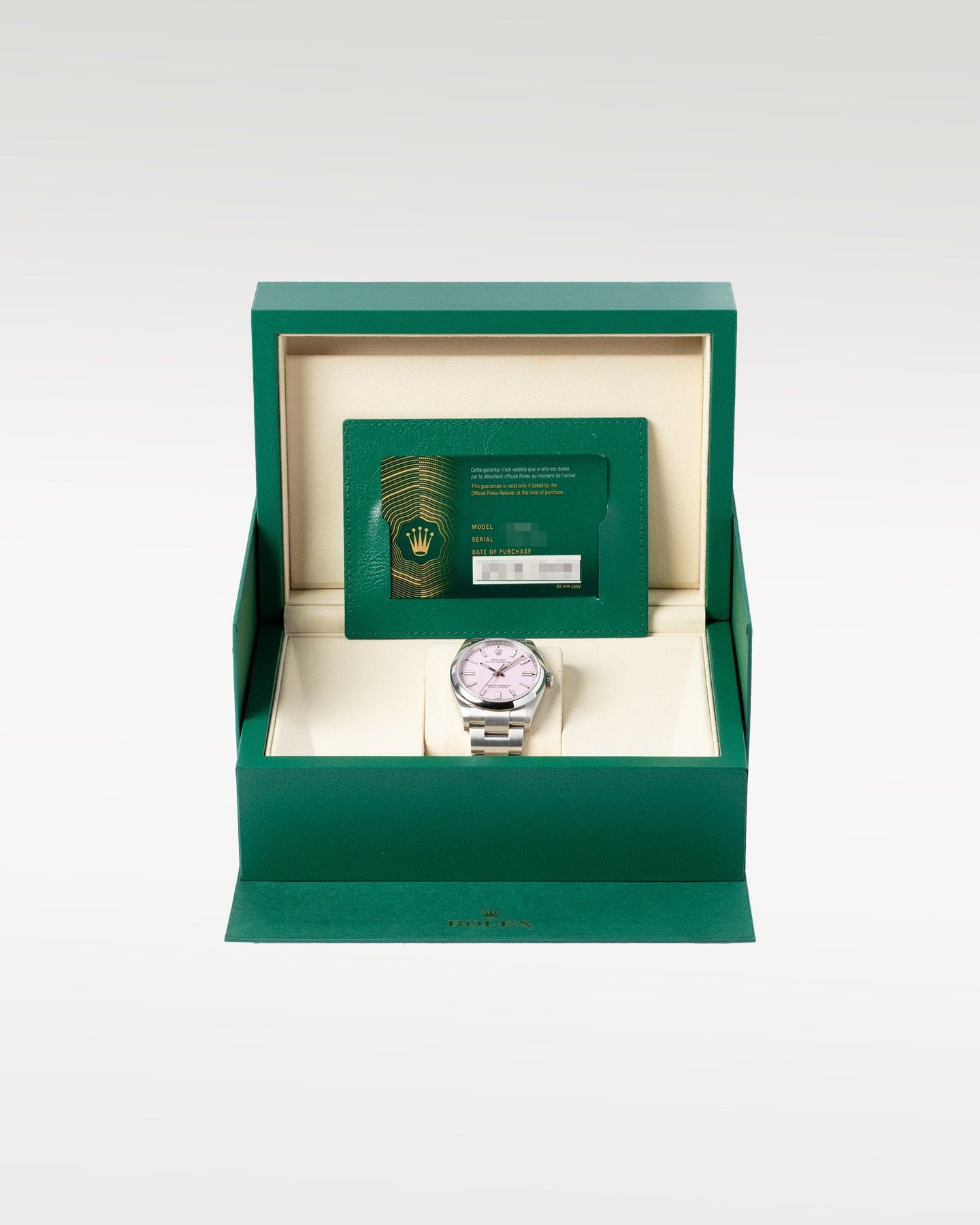 New Pink Index Rolex Oyster Perpetual 126000 | Grand Caliber Dallas, Texas