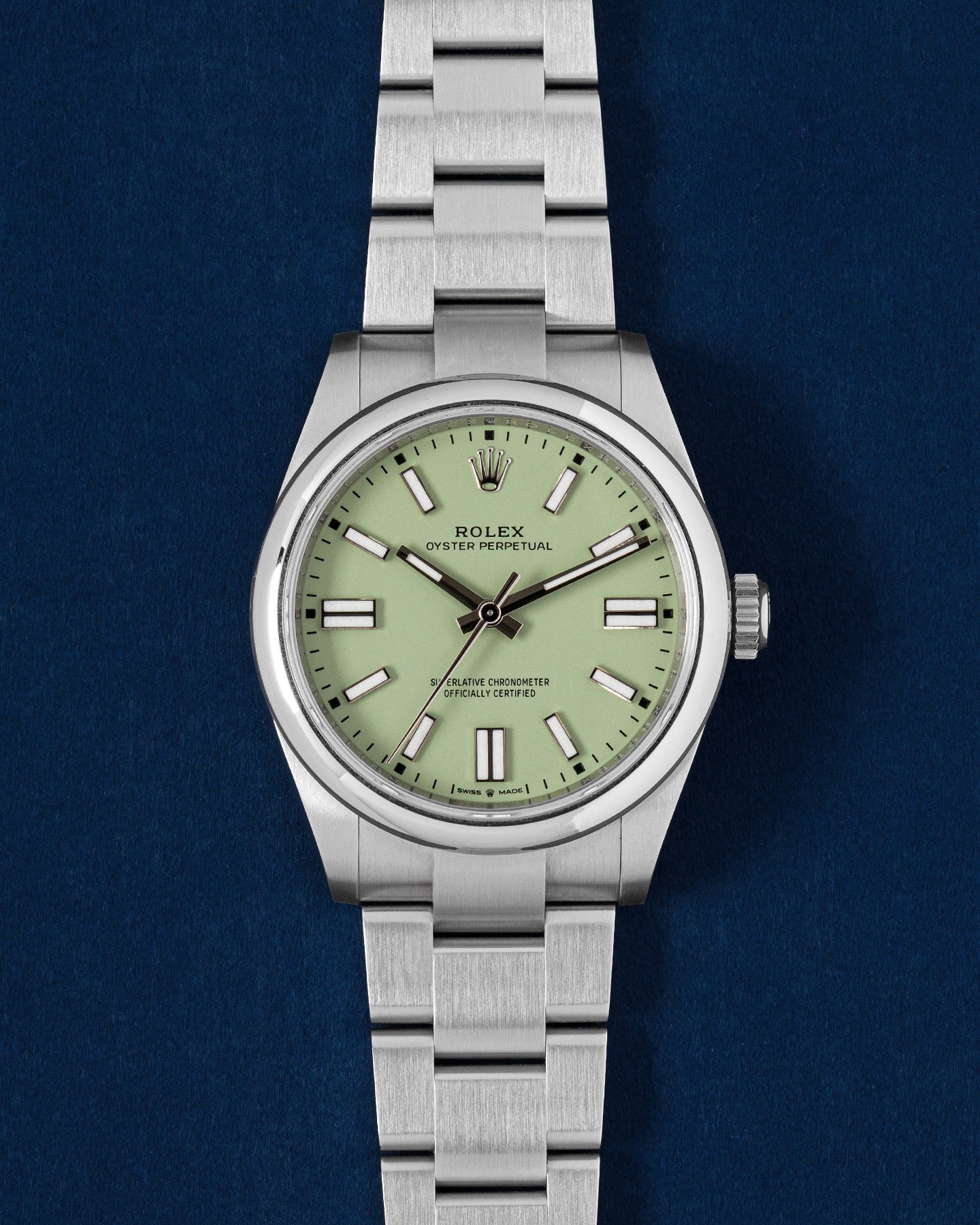 Rolex Oyster Perpetual Pistachio 41MM – Grand Caliber