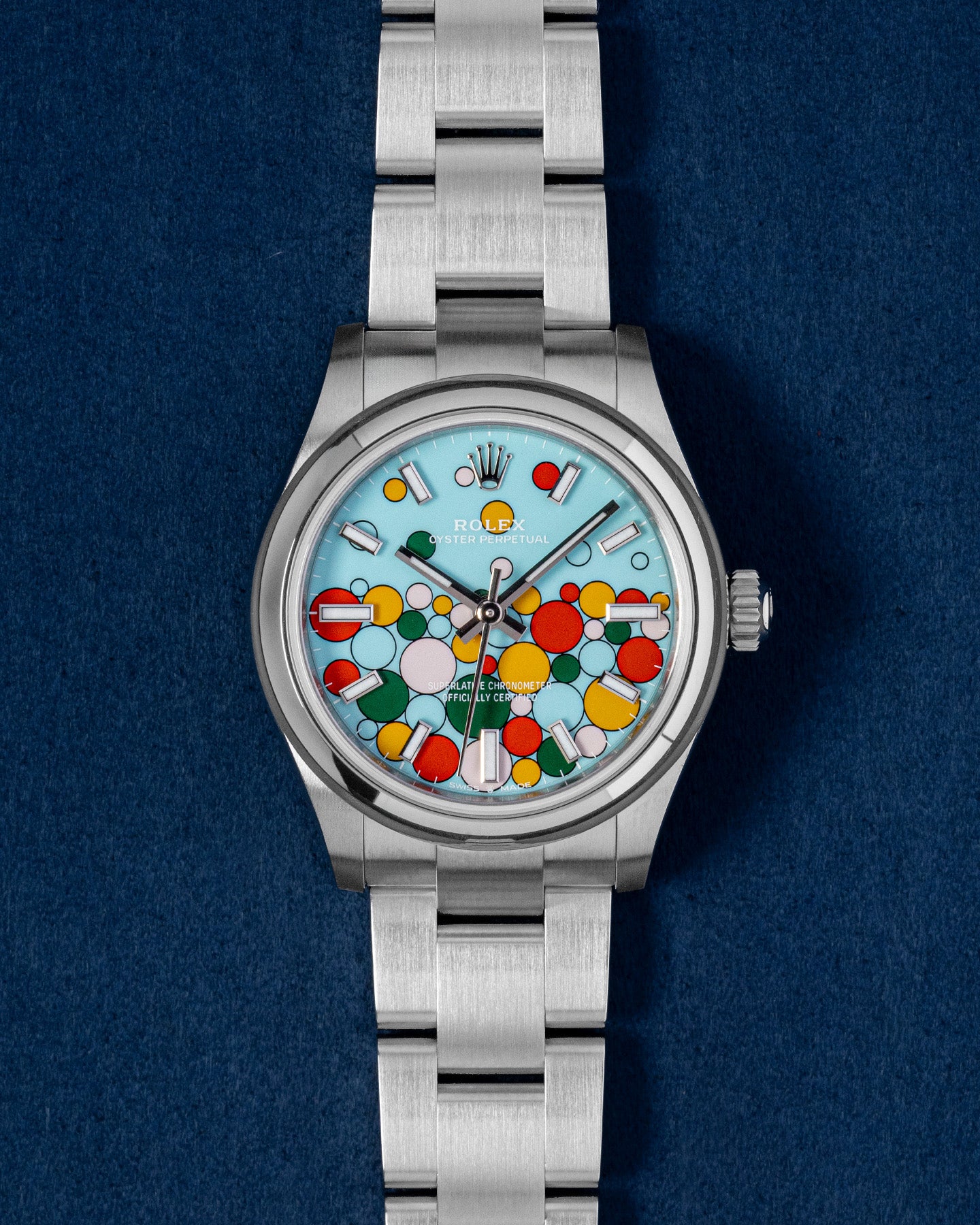 Rolex Oyster Perpetual Celebration Dial 277200 at Grand Caliber | Dallas Watch Store