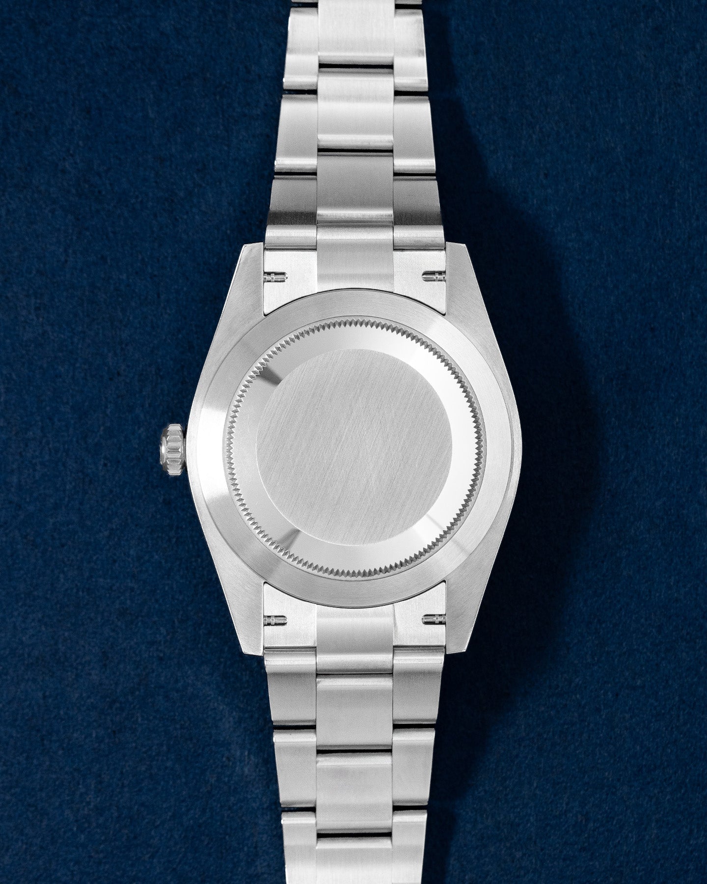 41mm Steel Rolex Oyster Perpetual Blue Dial 124300 Watch at Grand Caliber
