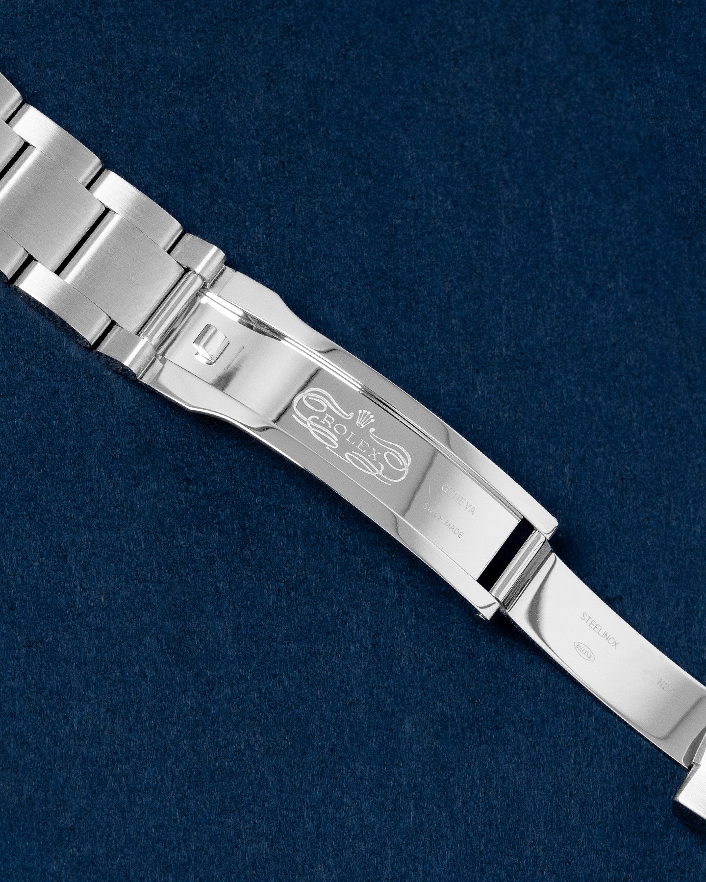 41mm Steel Rolex Oyster Perpetual Blue Dial 124300 Watch at Grand Caliber