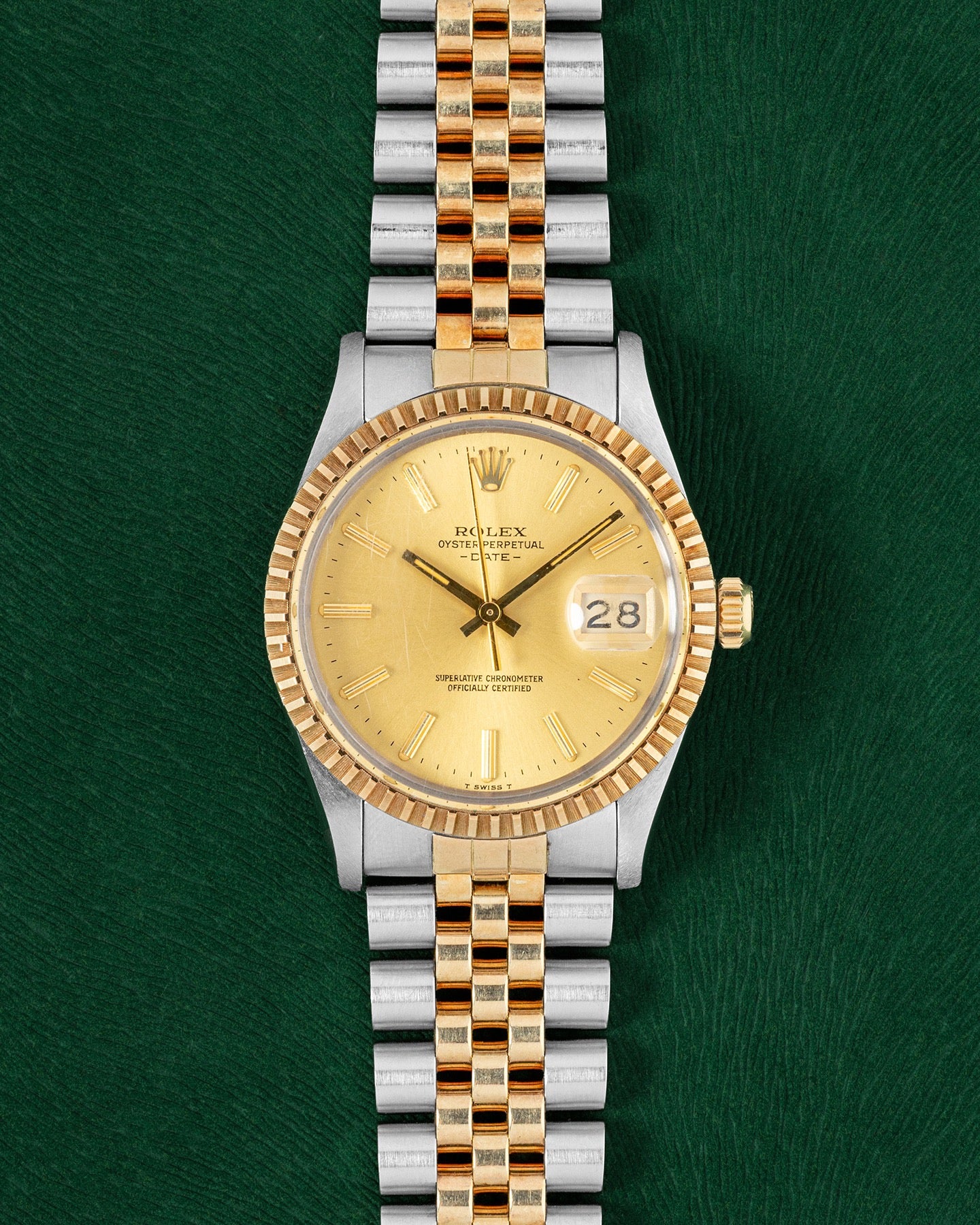 Rolex Oyster Perpetual Date 15053 | Vintage Rolex DFW – Grand Caliber