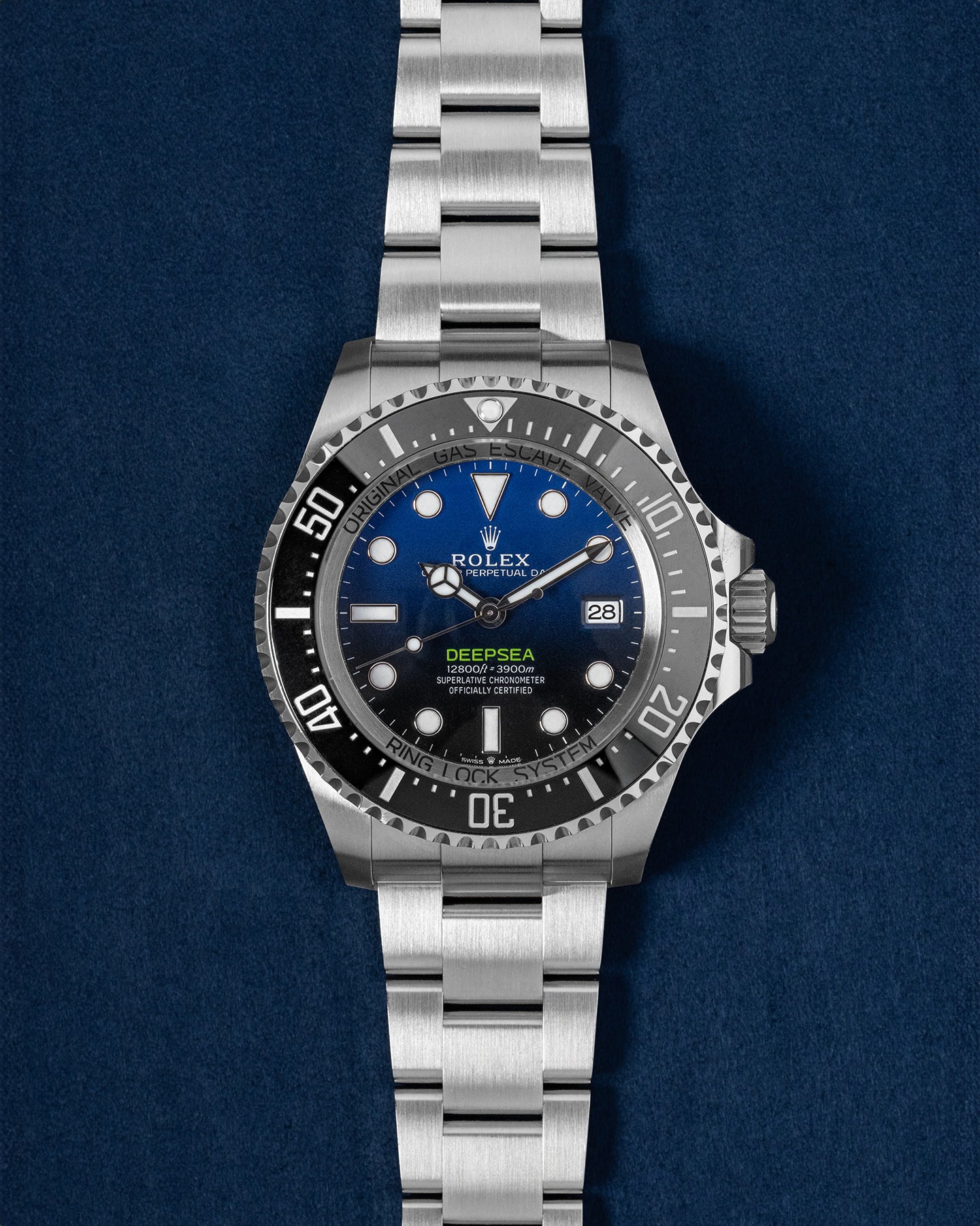 New Rolex Deepsea Sea Dweller 136660 Blue Black Dial Watch | Grand Caliber