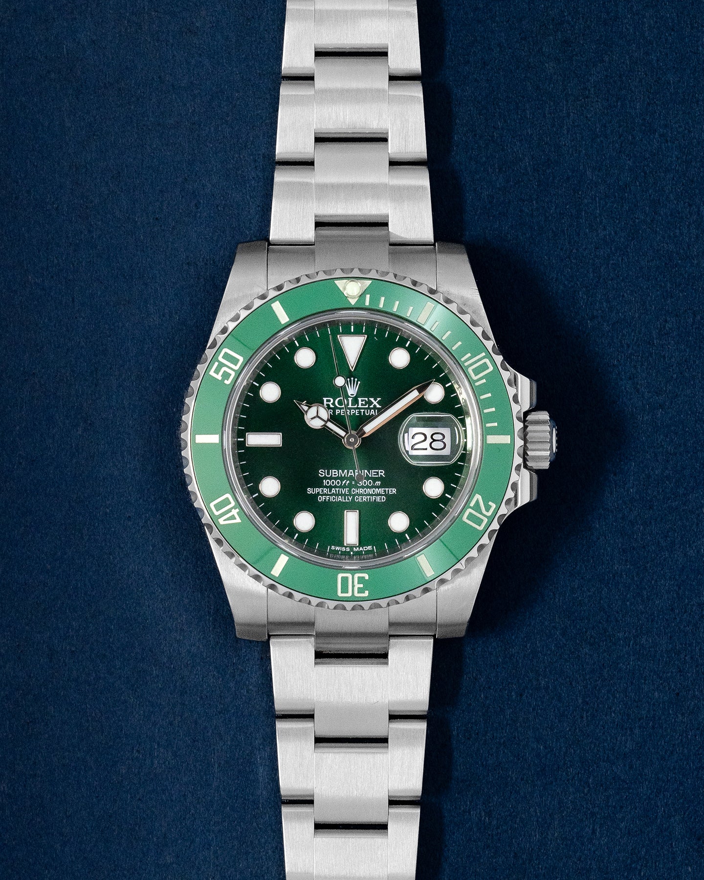 Rolex Submariner "Hulk" 116610LV | Rolex Watches at Grand Caliber