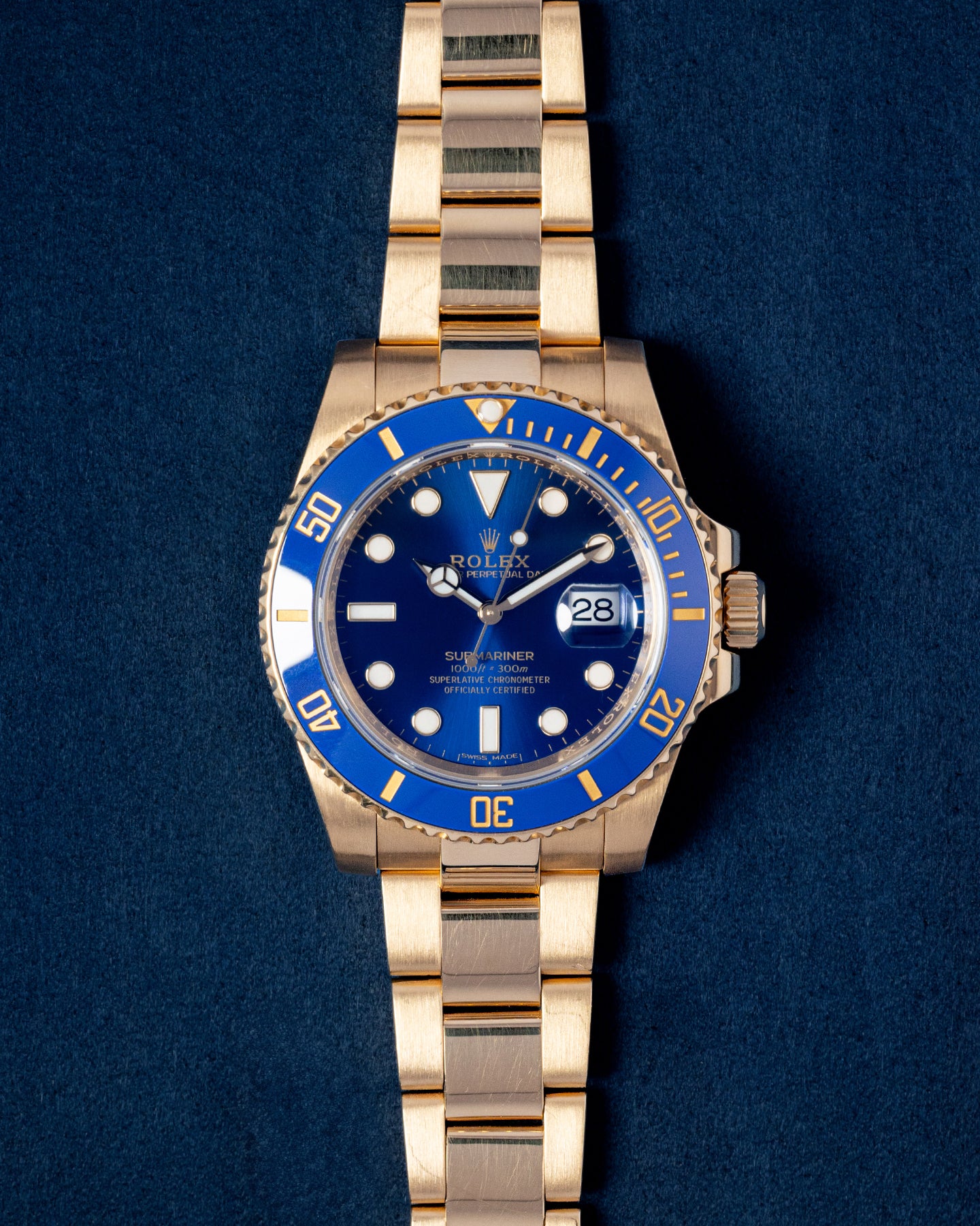 Rolex Submariner 116618LB at Grand Caliber | Rolex Dallas
