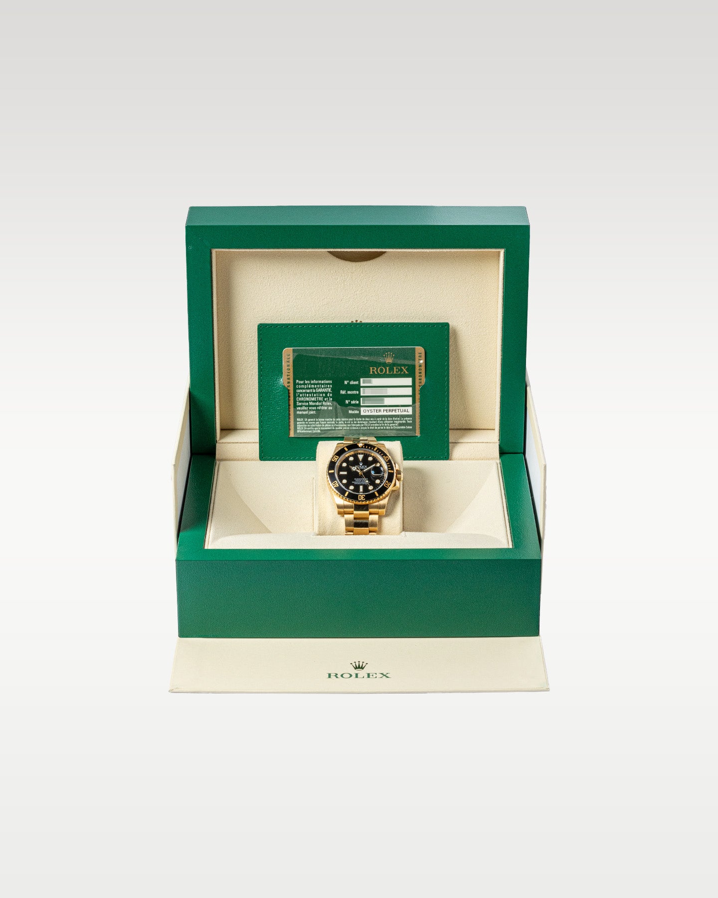 2010 Yellow Gold Rolex Submariner 116618LN Watch | Grand Caliber Dallas