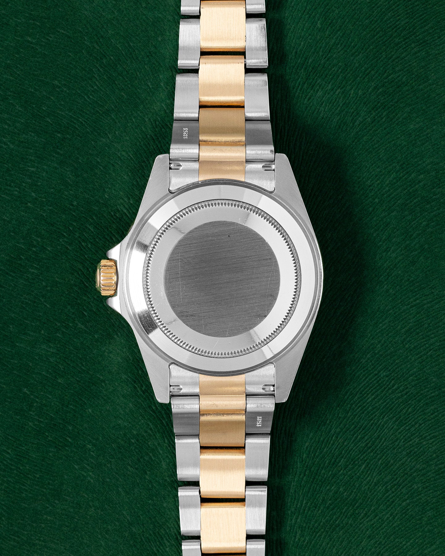 Two Tone Yellow Gold Rolex Submariner 16613 Blue 2003 Watch | Grand Caliber Dallas