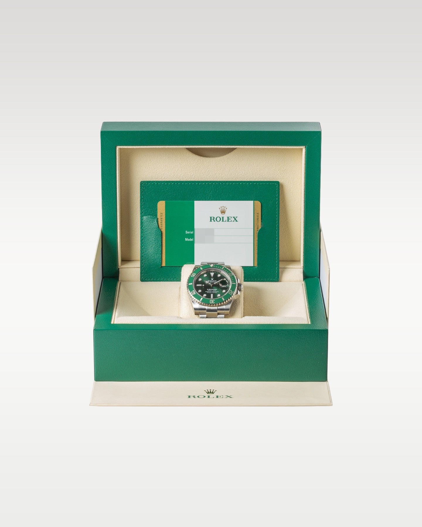 Green Rolex Submariner Date Hulk 116610LV | Grand Caliber Watches DFW