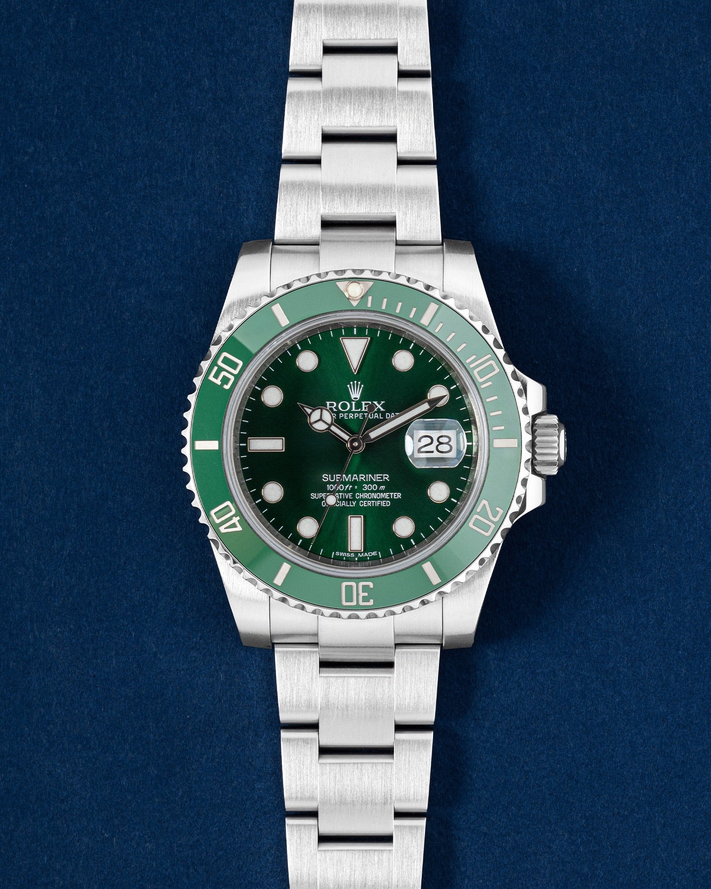 Rolex Submariner Date 116610LV Hulk | Rolex USA – Grand Caliber