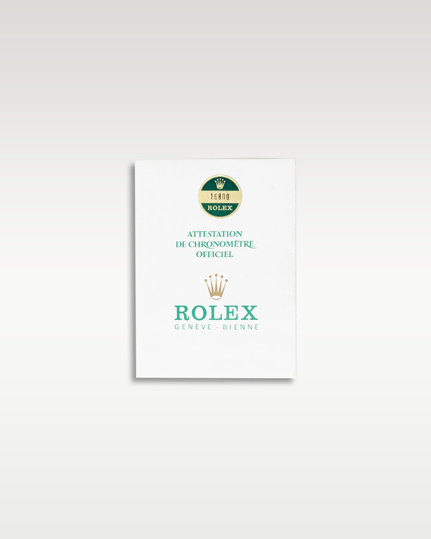 Rolex Submariner Date 16800