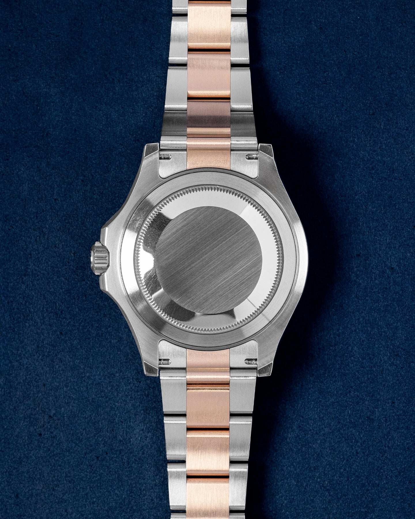 Two Tone Rose Gold Rolex Yacht Master 116621 Brown Watch | Grand Caliber Dallas