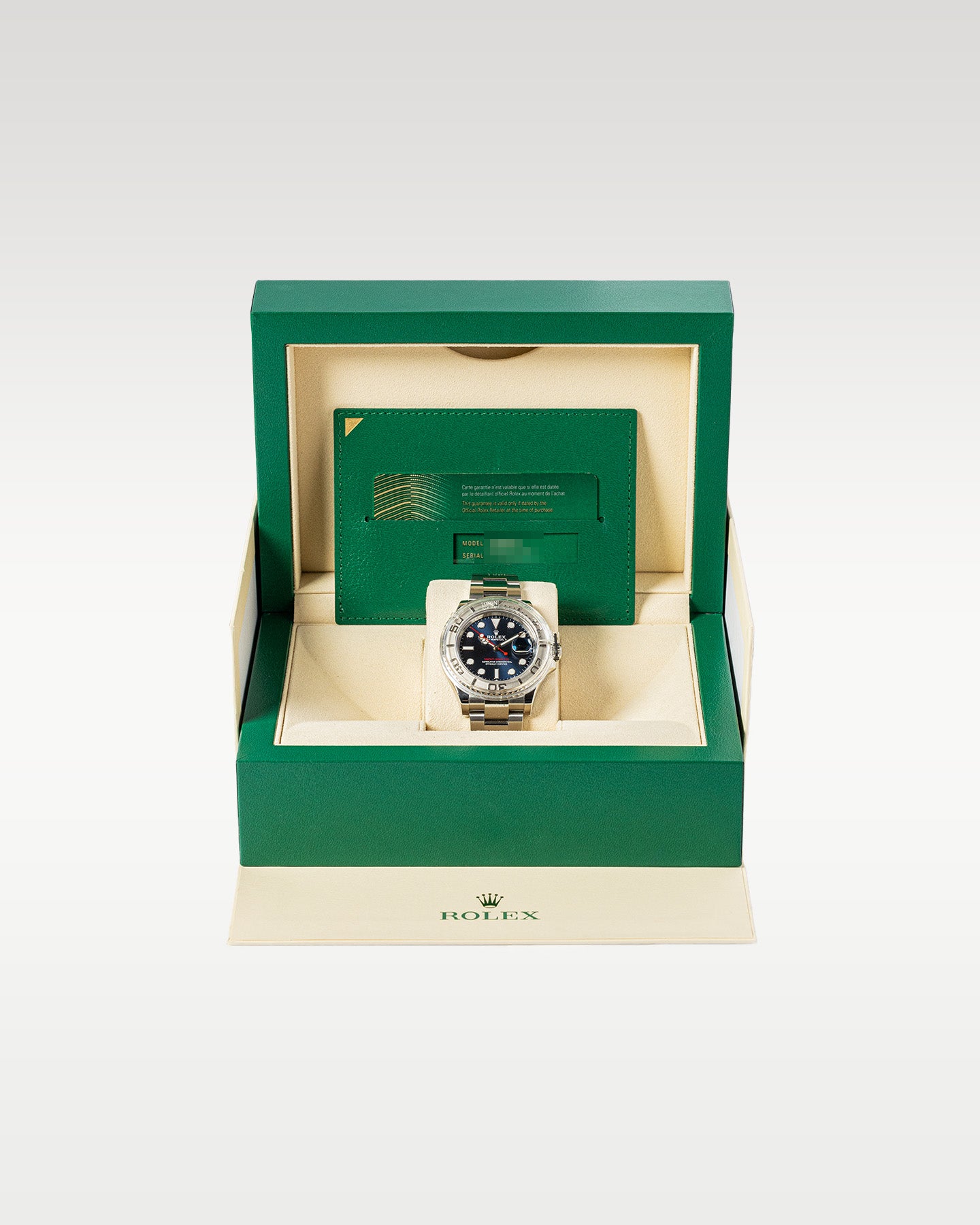 40mm Rolesium 2020 Rolex Yacht Master Blue Dial 126622 Watch at Grand Caliber