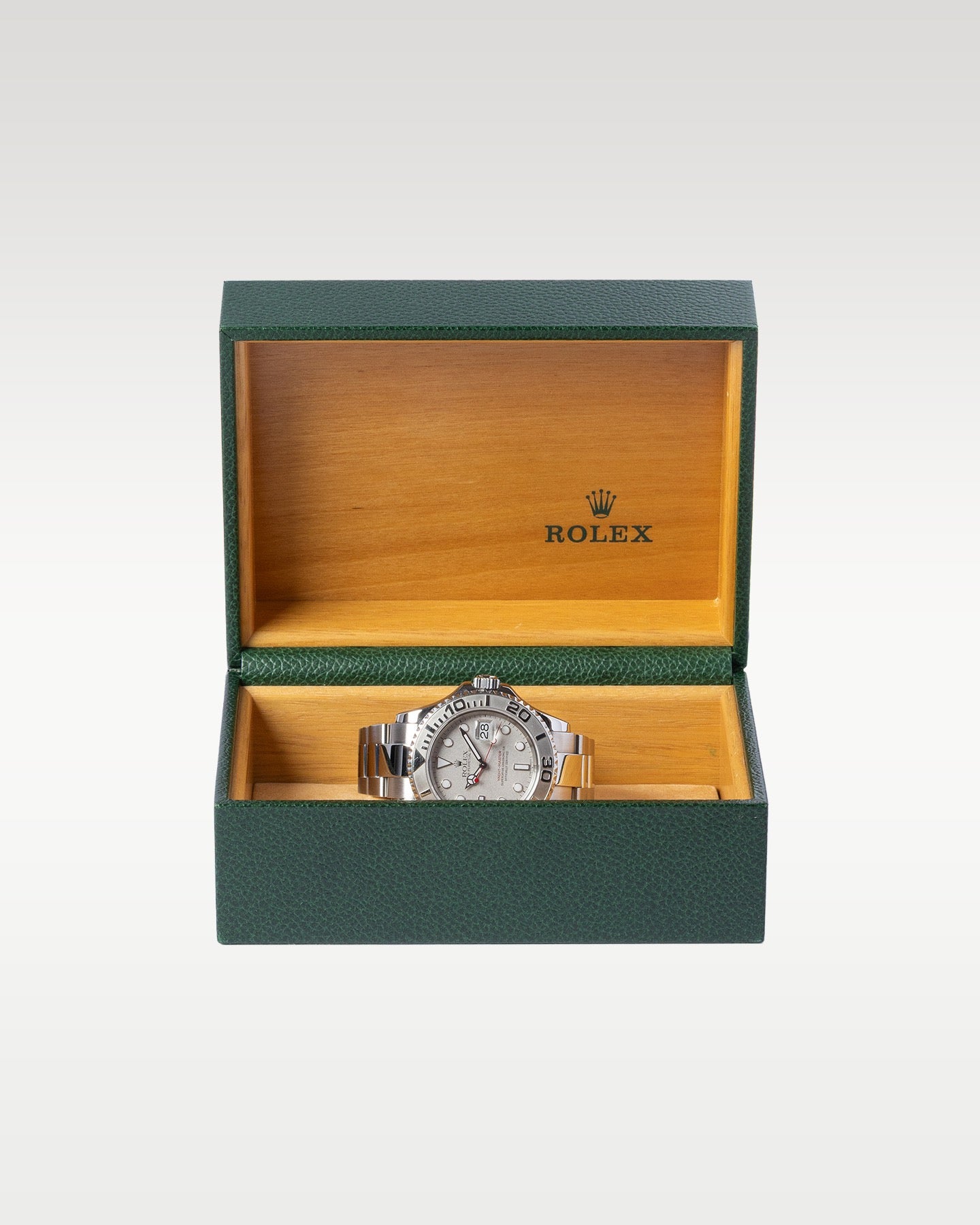 Silver Rolex Yacht-Master 40 16622 | Grand Caliber Dallas, TX